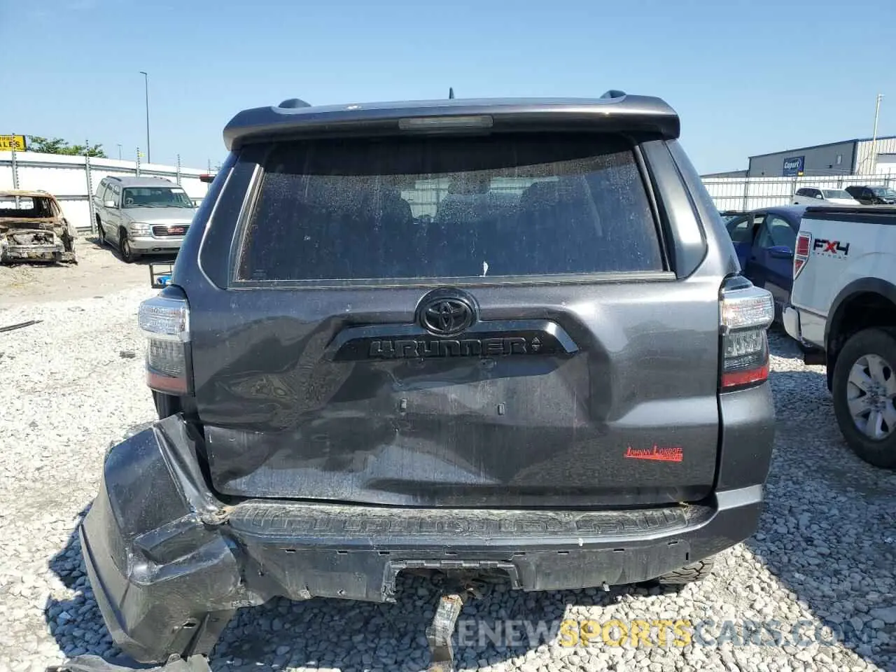 6 Photograph of a damaged car JTEPU5JRXN6043614 TOYOTA 4RUNNER 2022