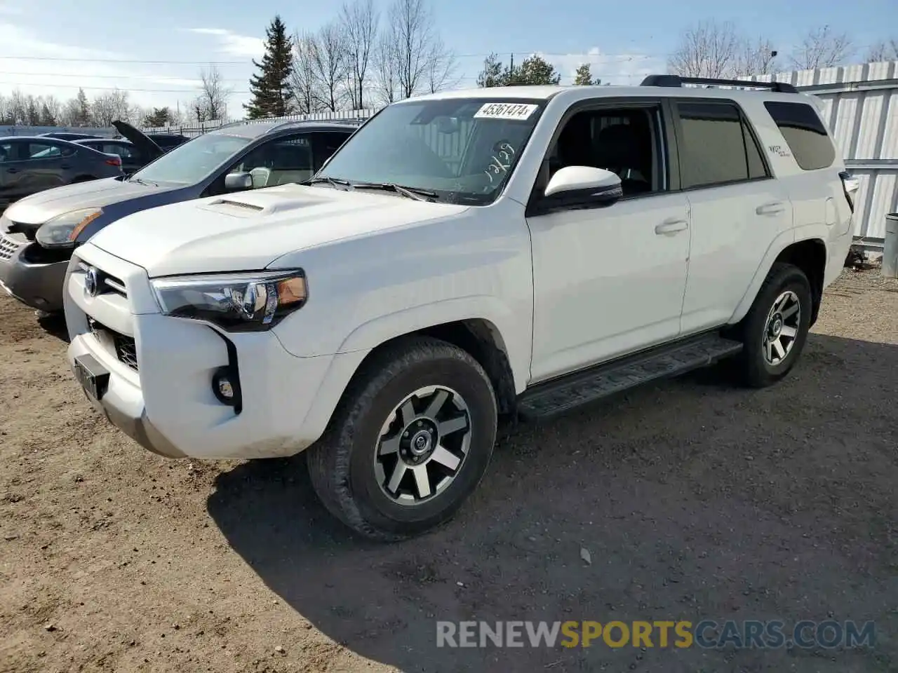 1 Photograph of a damaged car JTERU5JR0N6037636 TOYOTA 4RUNNER 2022