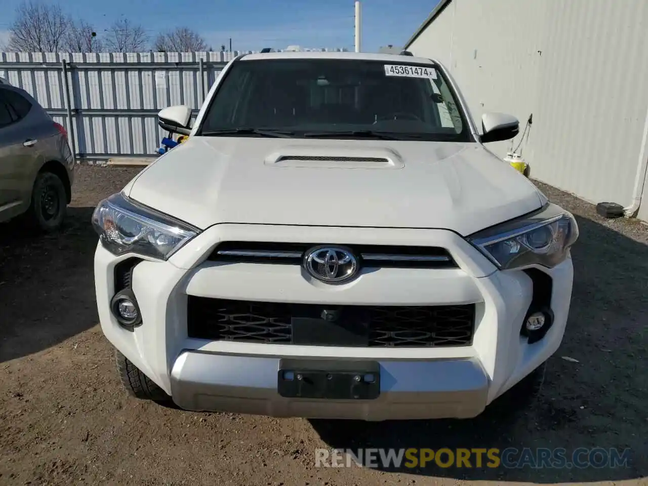 5 Photograph of a damaged car JTERU5JR0N6037636 TOYOTA 4RUNNER 2022