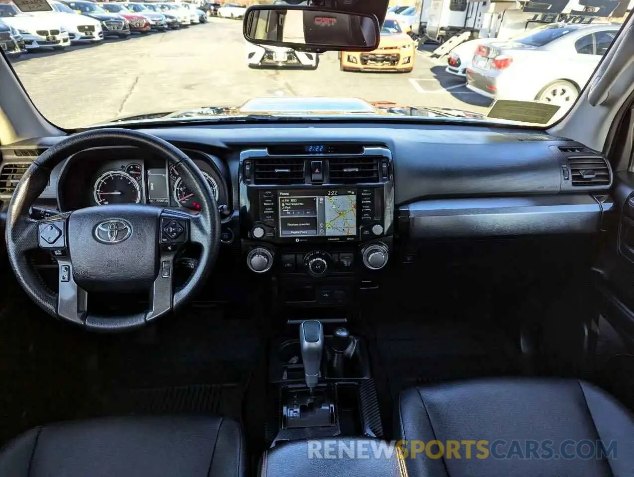 9 Photograph of a damaged car JTERU5JR1N59766XX TOYOTA 4RUNNER 2022