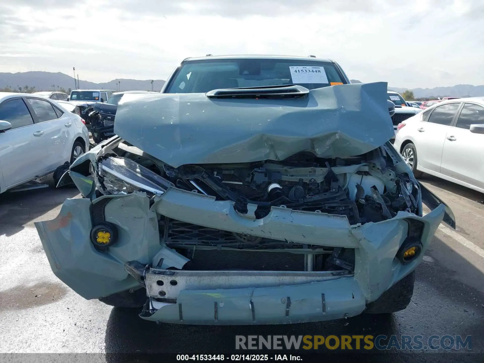 11 Photograph of a damaged car JTERU5JR1N5997716 TOYOTA 4RUNNER 2022