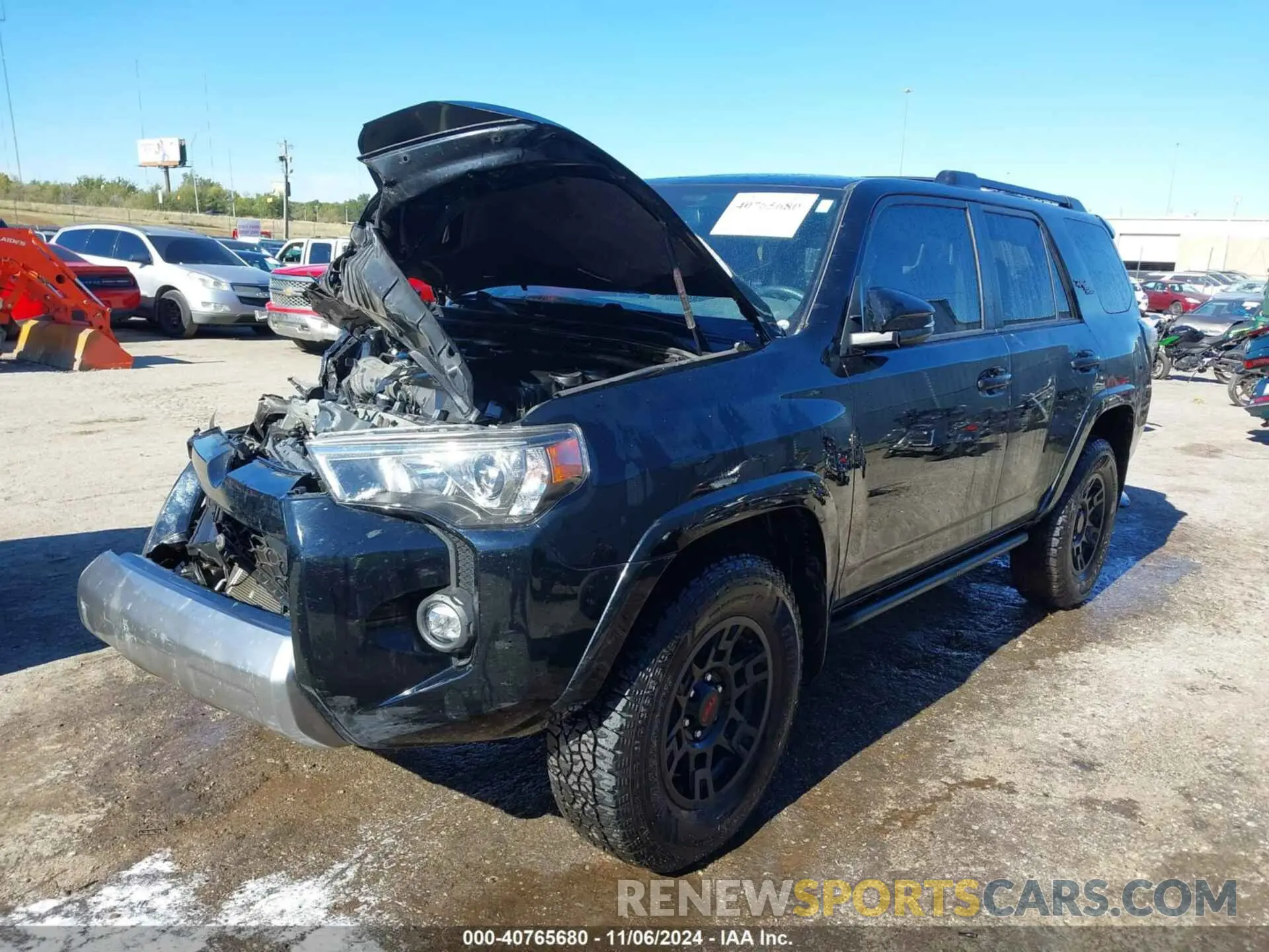 2 Photograph of a damaged car JTERU5JR1N6043333 TOYOTA 4RUNNER 2022