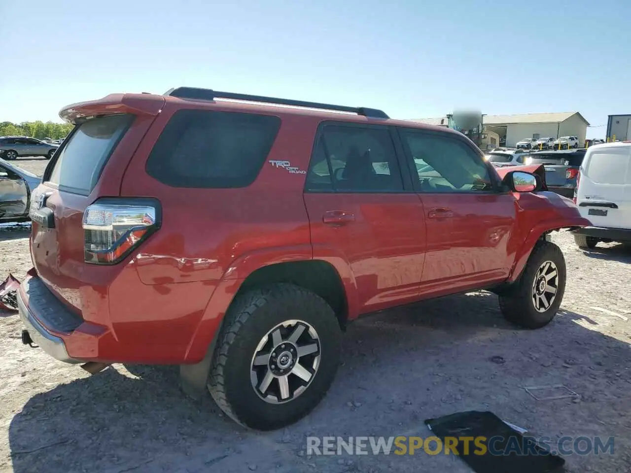 3 Photograph of a damaged car JTERU5JR2N6079466 TOYOTA 4RUNNER 2022