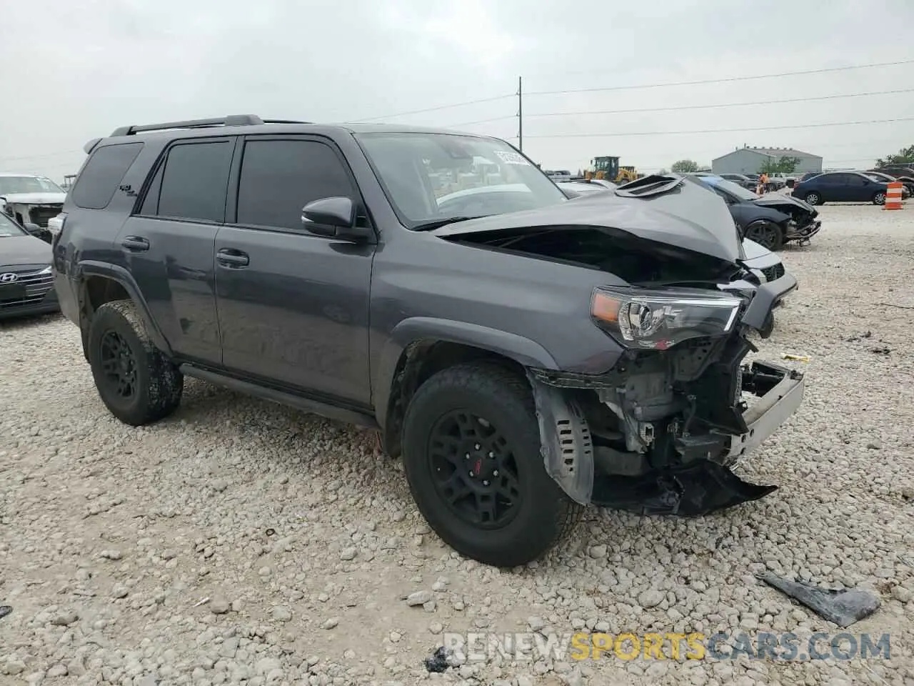 4 Photograph of a damaged car JTERU5JR2N6085655 TOYOTA 4RUNNER 2022
