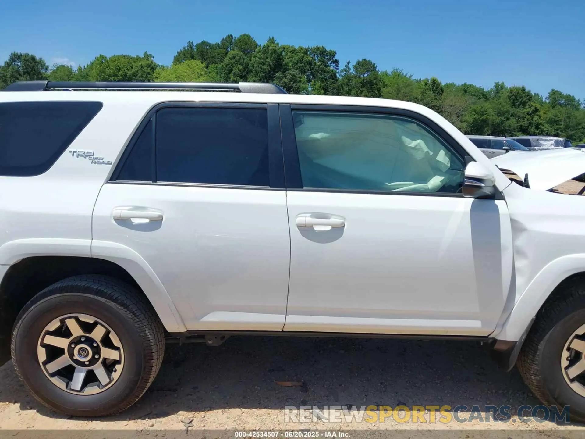 13 Photograph of a damaged car JTERU5JR4N6033301 TOYOTA 4RUNNER 2022