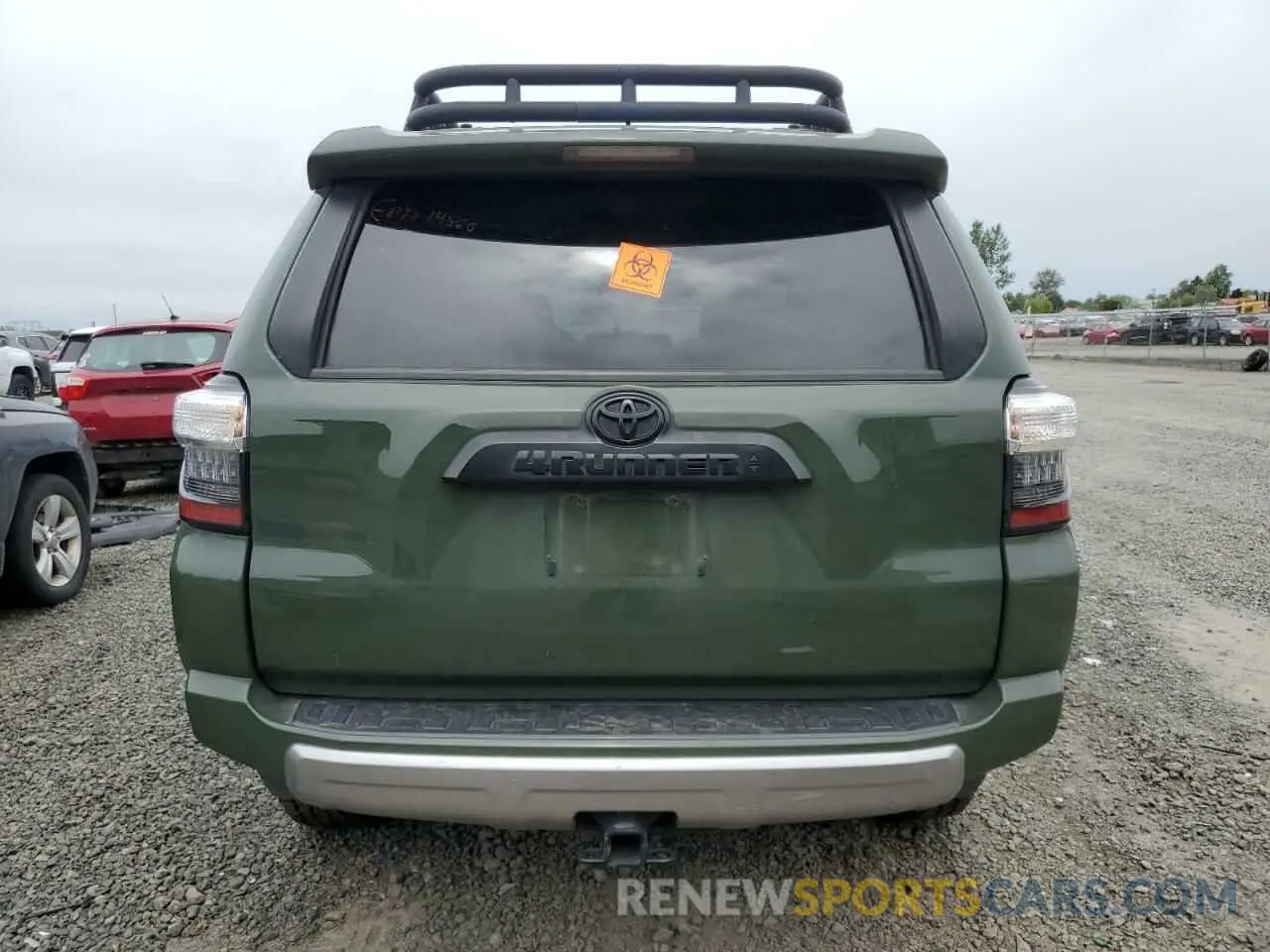 6 Photograph of a damaged car JTERU5JR7N6039464 TOYOTA 4RUNNER 2022