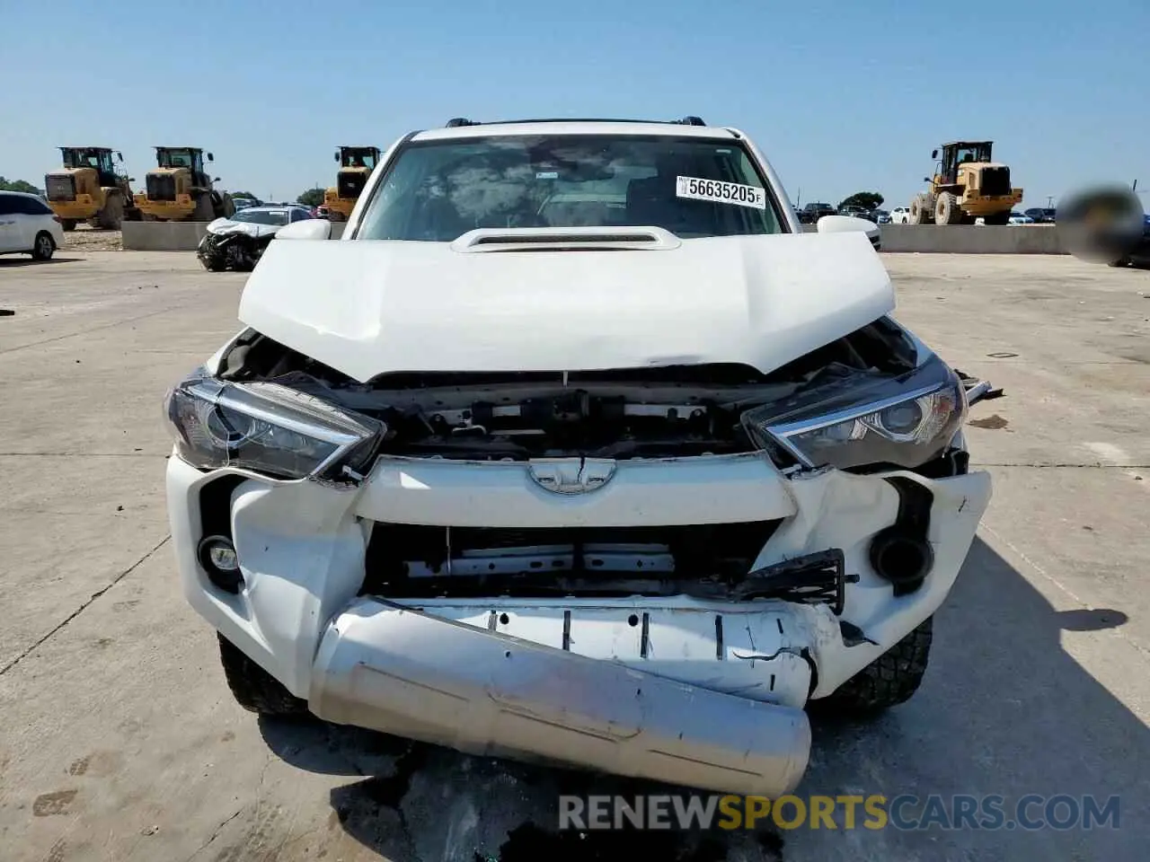 5 Photograph of a damaged car JTERU5JR9N5991422 TOYOTA 4RUNNER 2022
