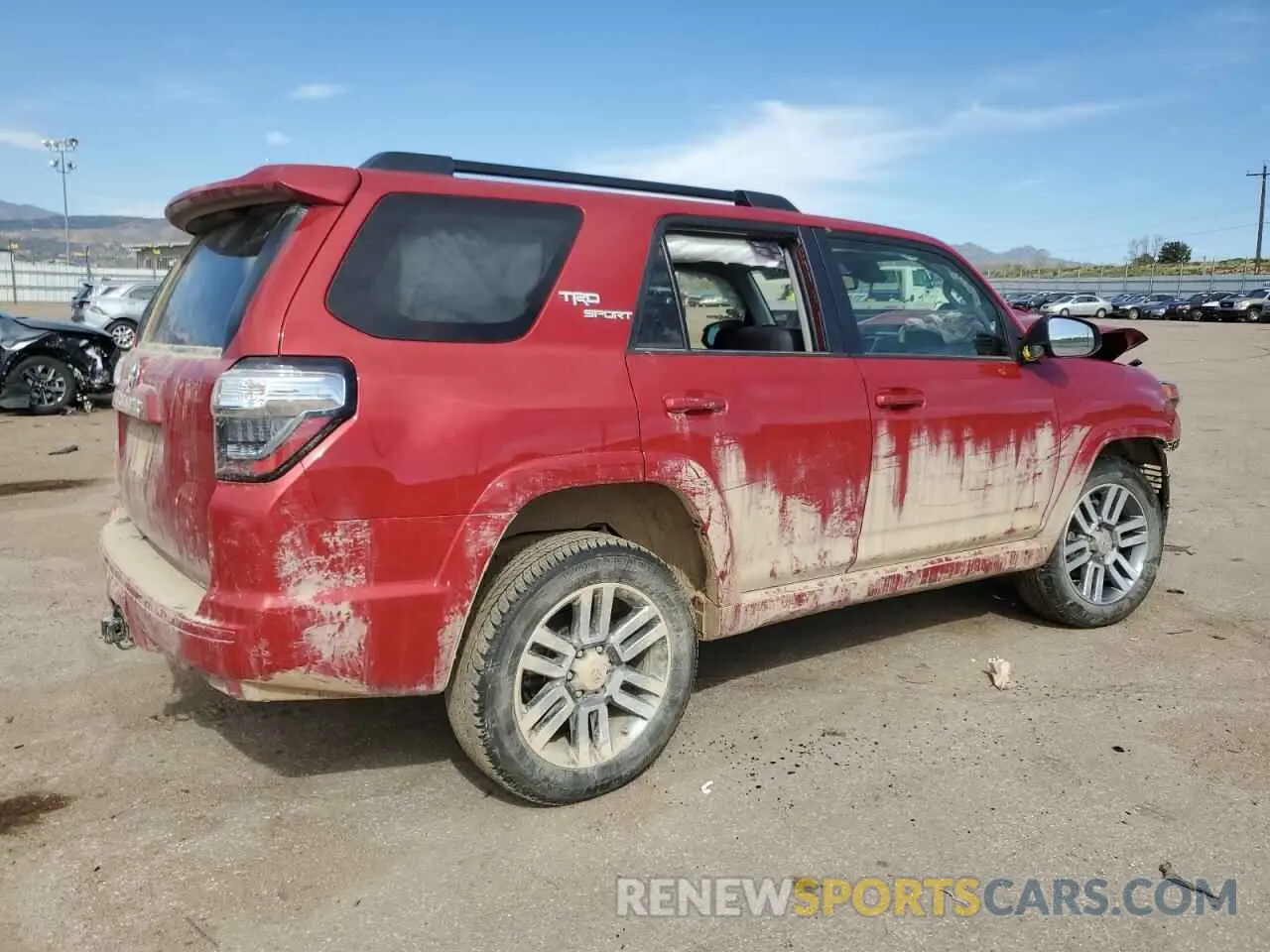 3 Photograph of a damaged car JTESU5JR1N6066340 TOYOTA 4RUNNER 2022