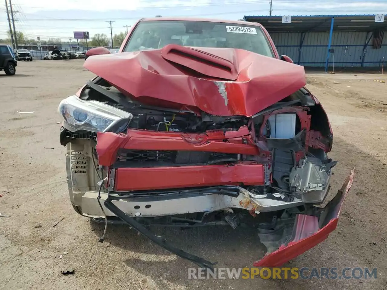 5 Photograph of a damaged car JTESU5JR1N6066340 TOYOTA 4RUNNER 2022