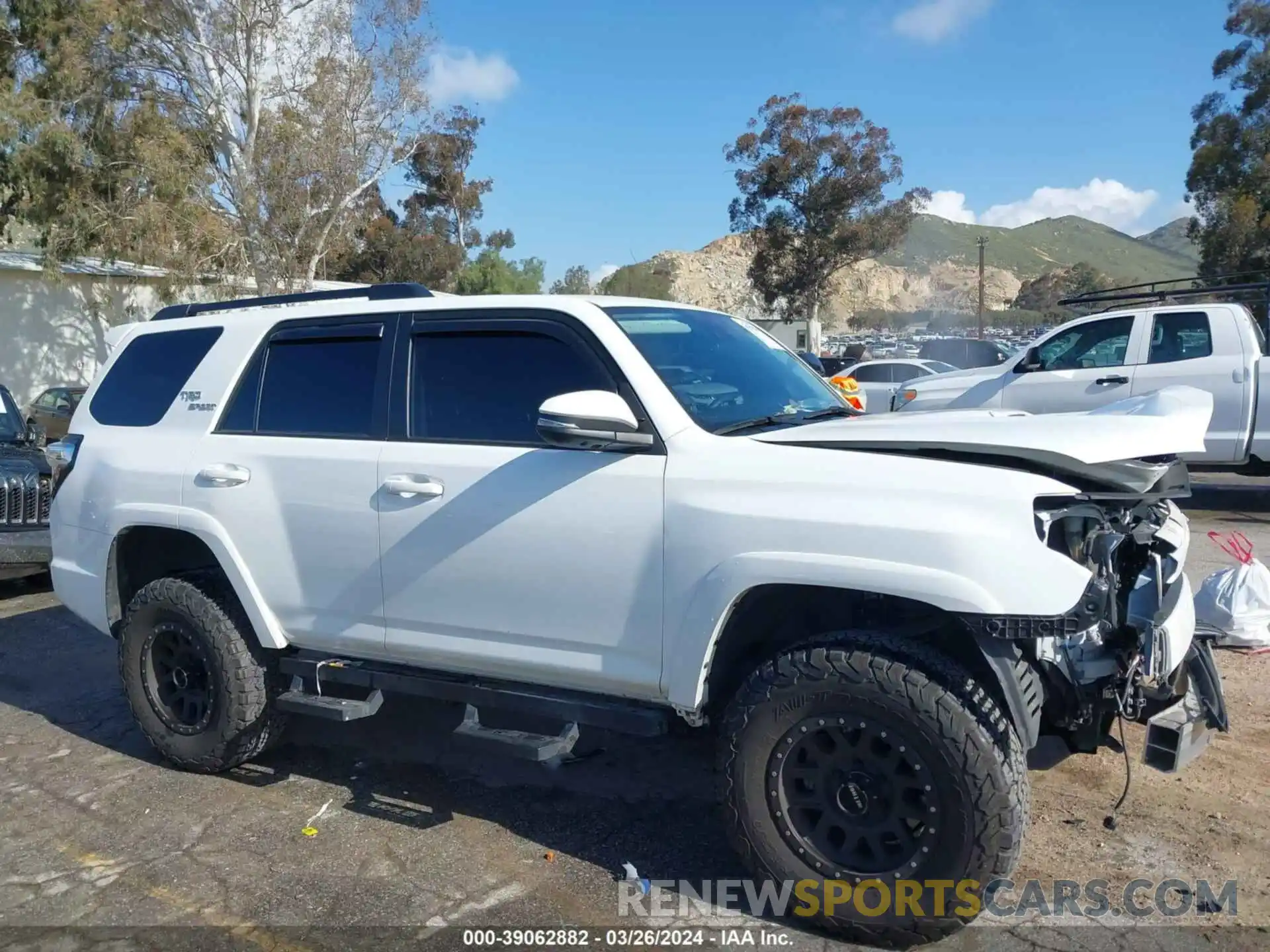 13 Photograph of a damaged car JTESU5JR2N5999931 TOYOTA 4RUNNER 2022