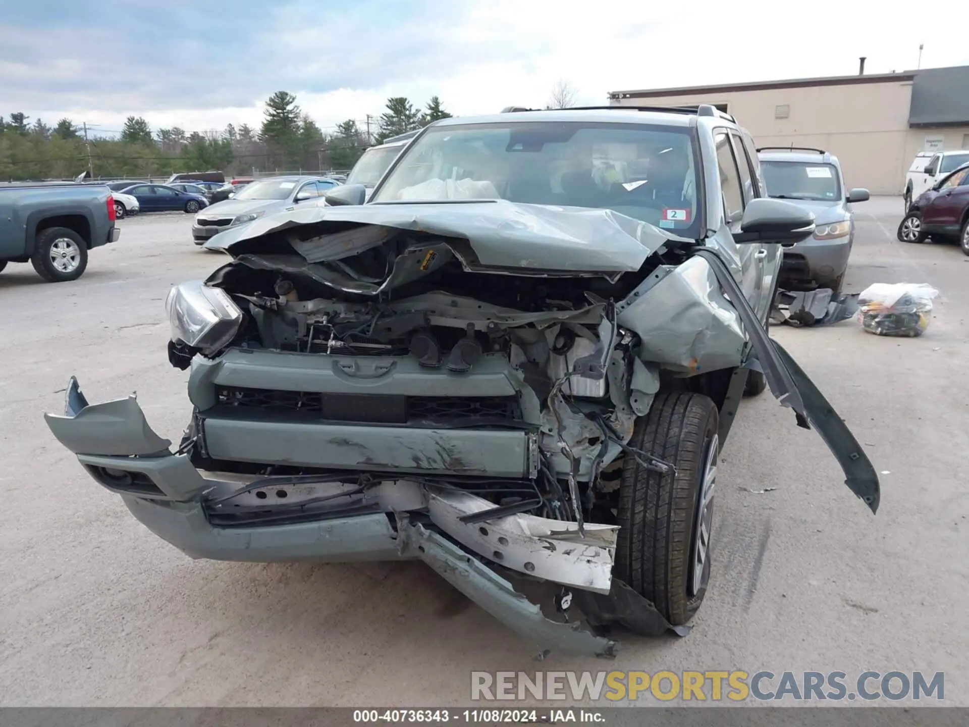 6 Photograph of a damaged car JTESU5JR5N6058080 TOYOTA 4RUNNER 2022