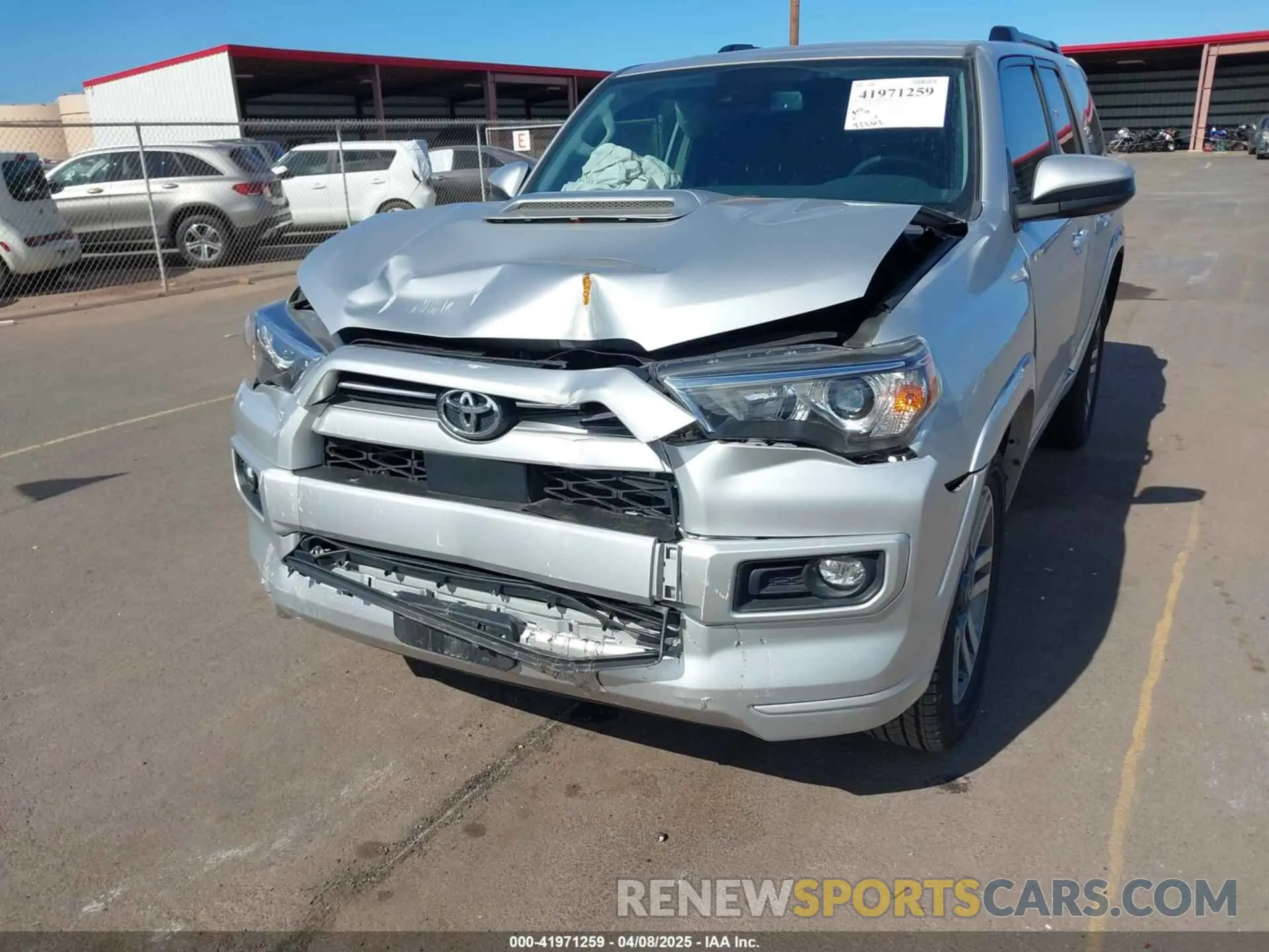 6 Photograph of a damaged car JTESU5JR6N6073154 TOYOTA 4RUNNER 2022