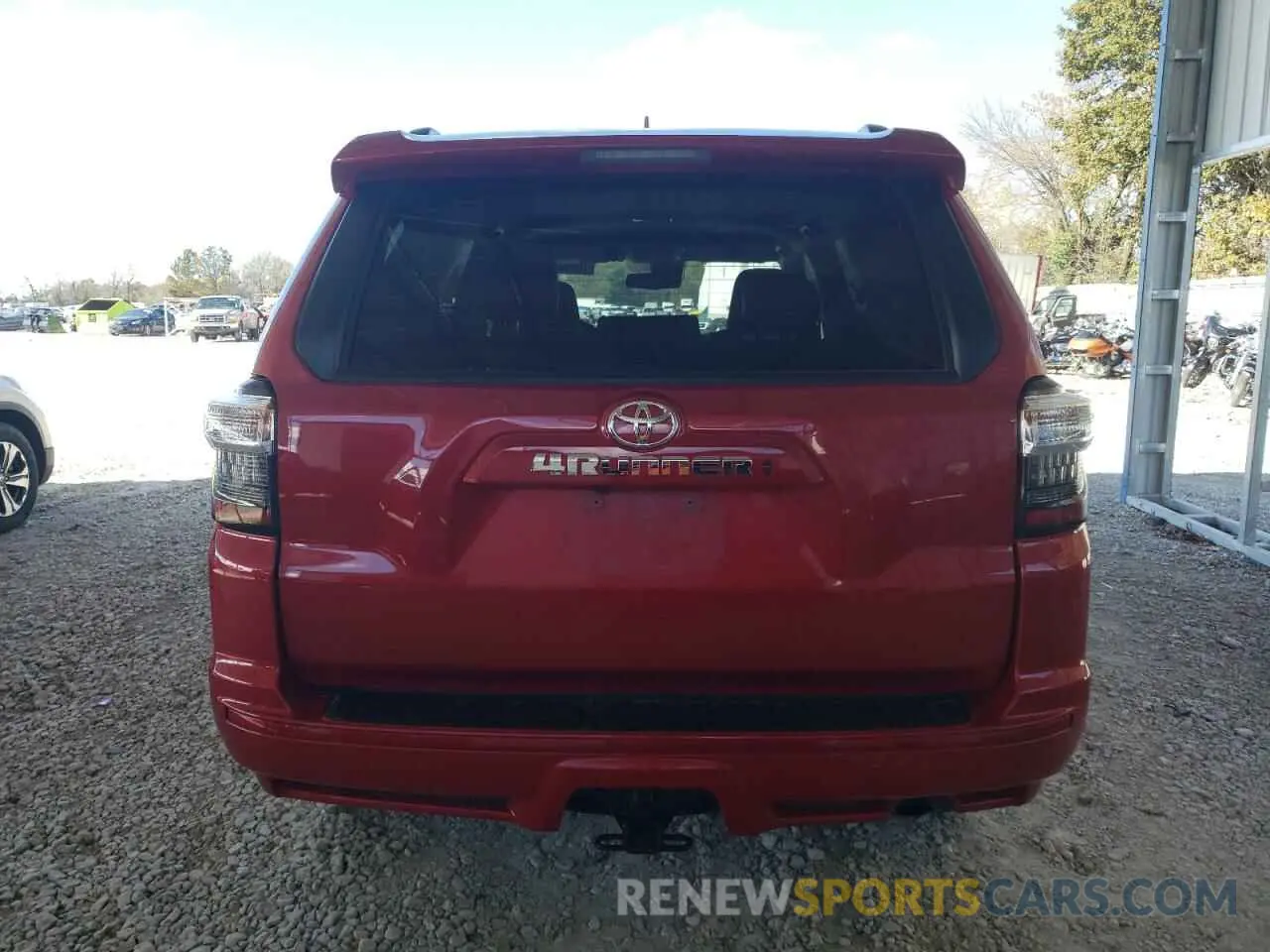6 Photograph of a damaged car JTESU5JR7N6005168 TOYOTA 4RUNNER 2022