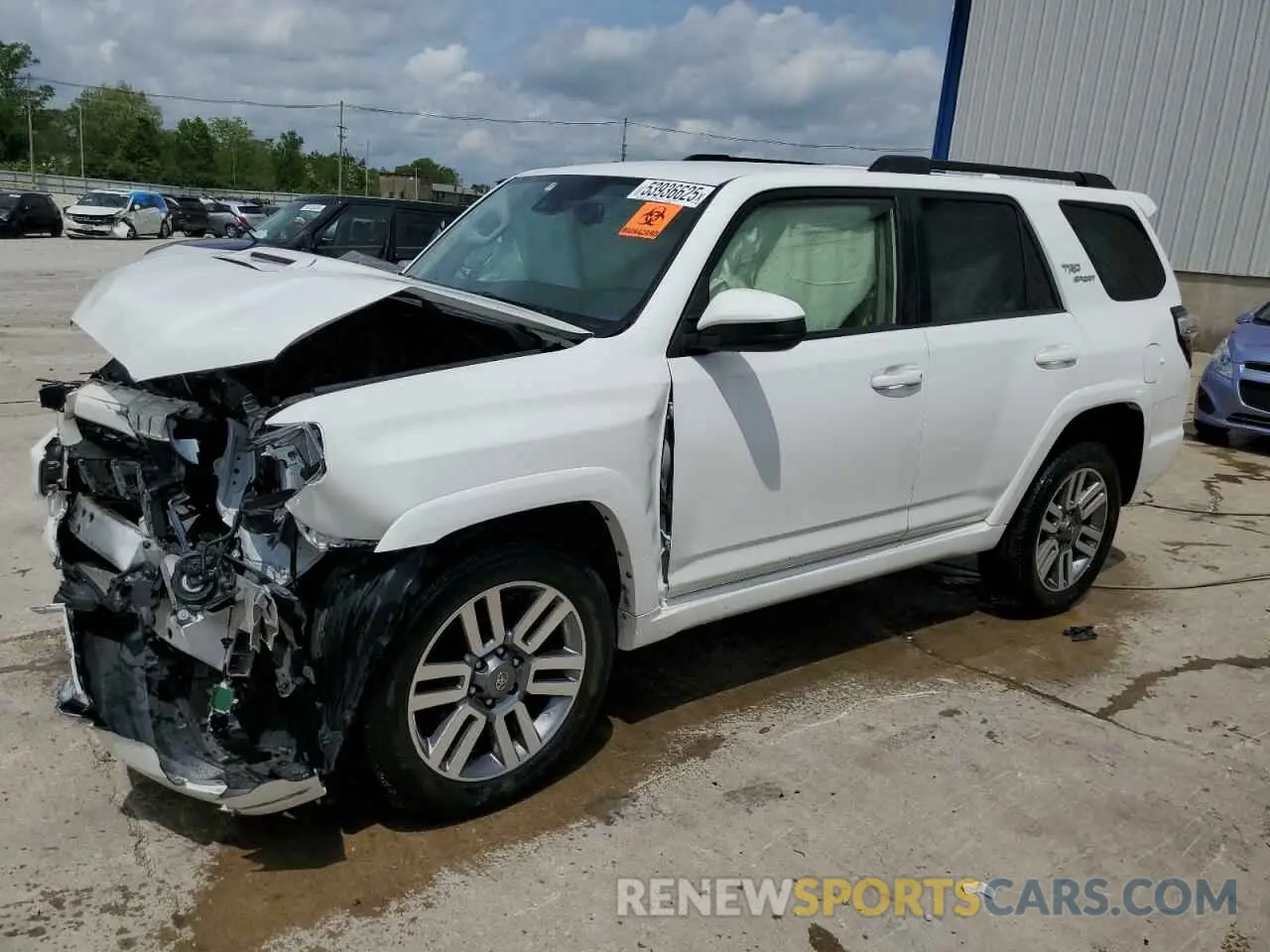 1 Photograph of a damaged car JTESU5JRXN5995240 TOYOTA 4RUNNER 2022
