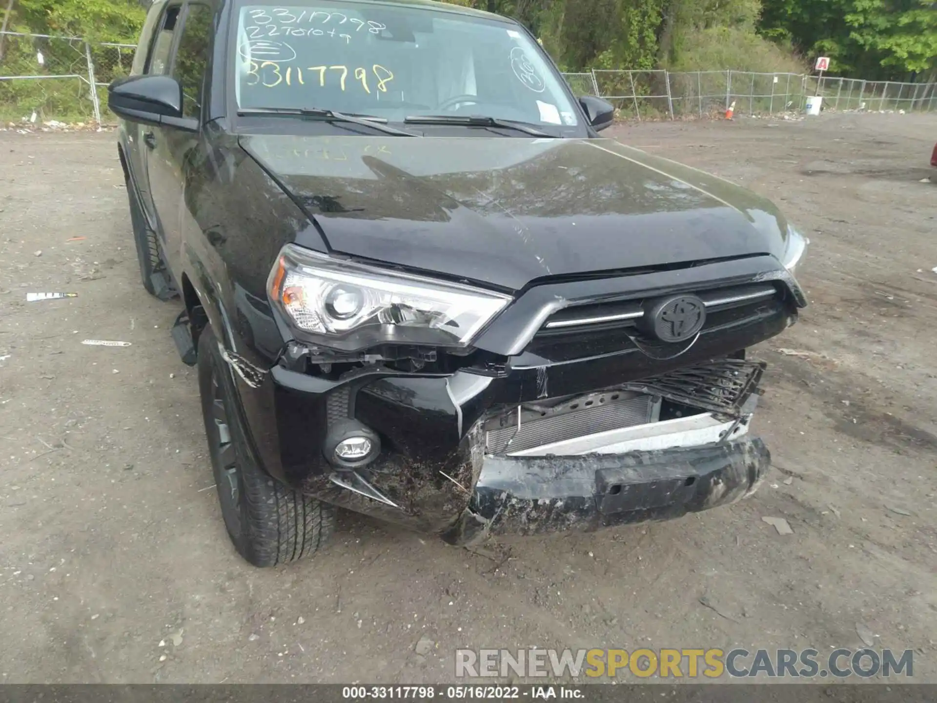 6 Photograph of a damaged car JTETU5JR1N5974894 TOYOTA 4RUNNER 2022