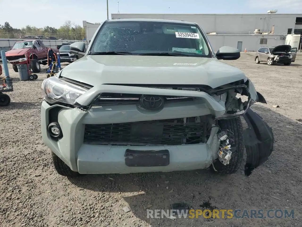 5 Photograph of a damaged car JTETU5JR1N6003694 TOYOTA 4RUNNER 2022