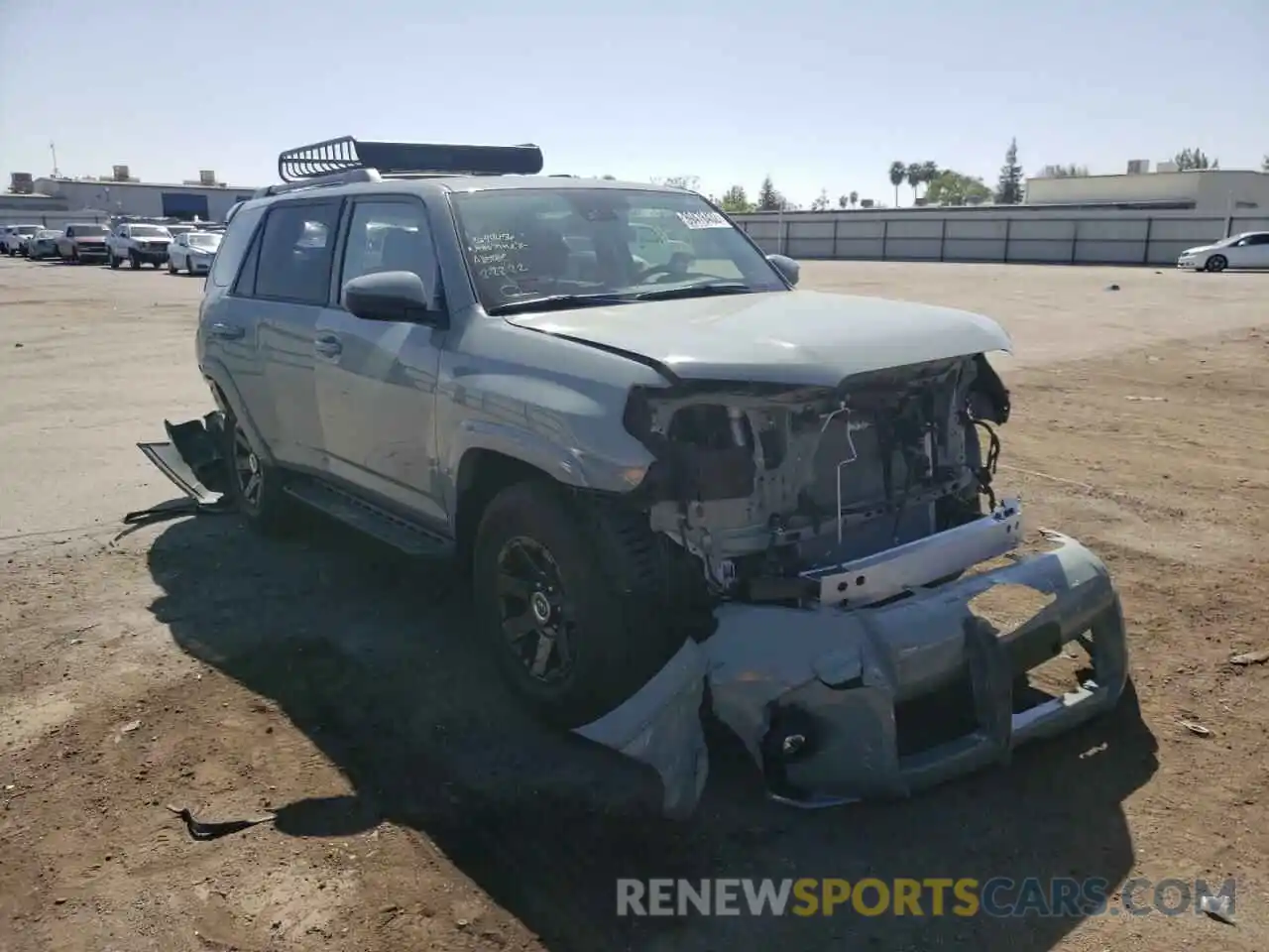 1 Photograph of a damaged car JTETU5JR4N5974789 TOYOTA 4RUNNER 2022