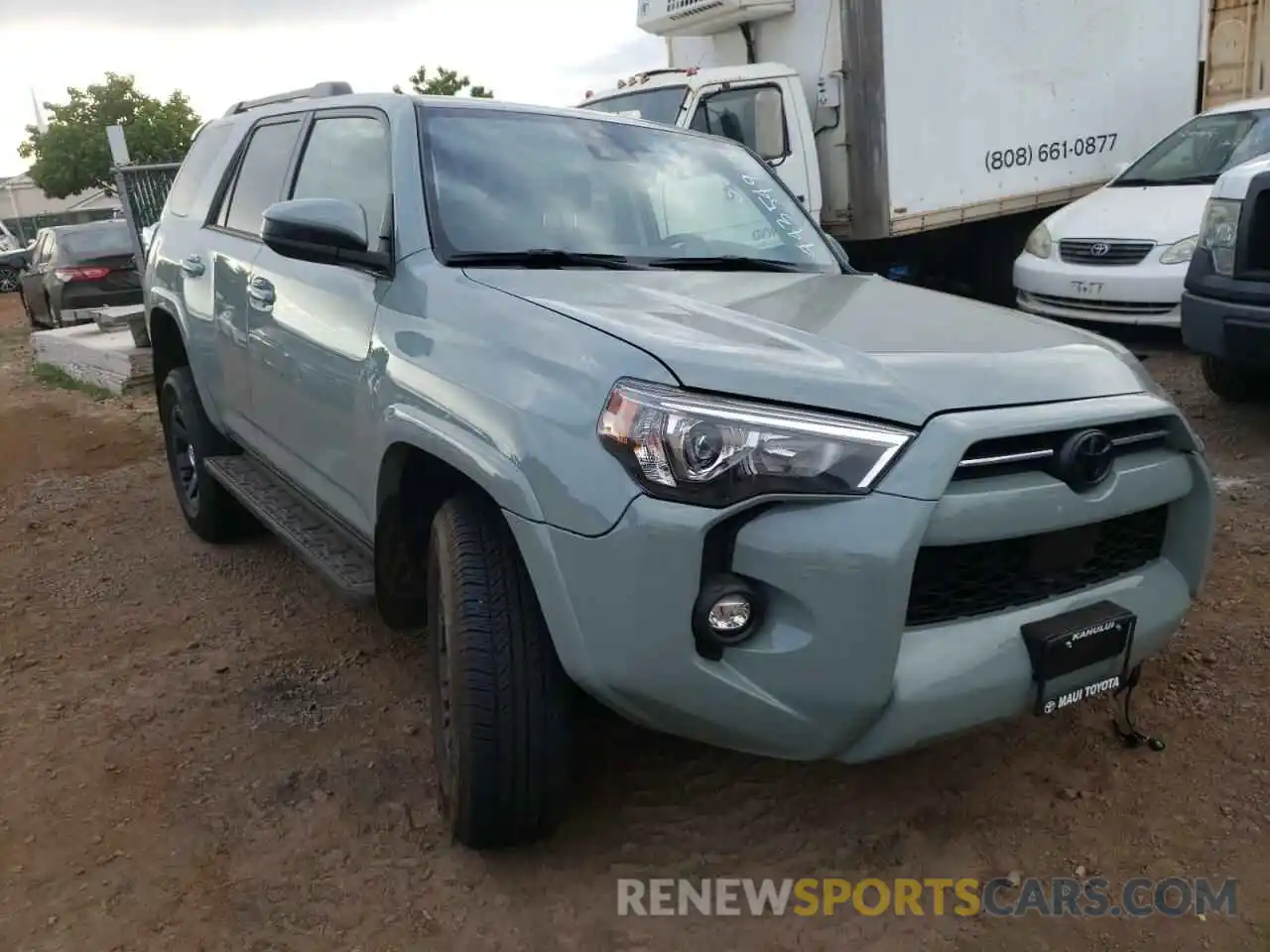 1 Photograph of a damaged car JTETU5JR4N6022224 TOYOTA 4RUNNER 2022