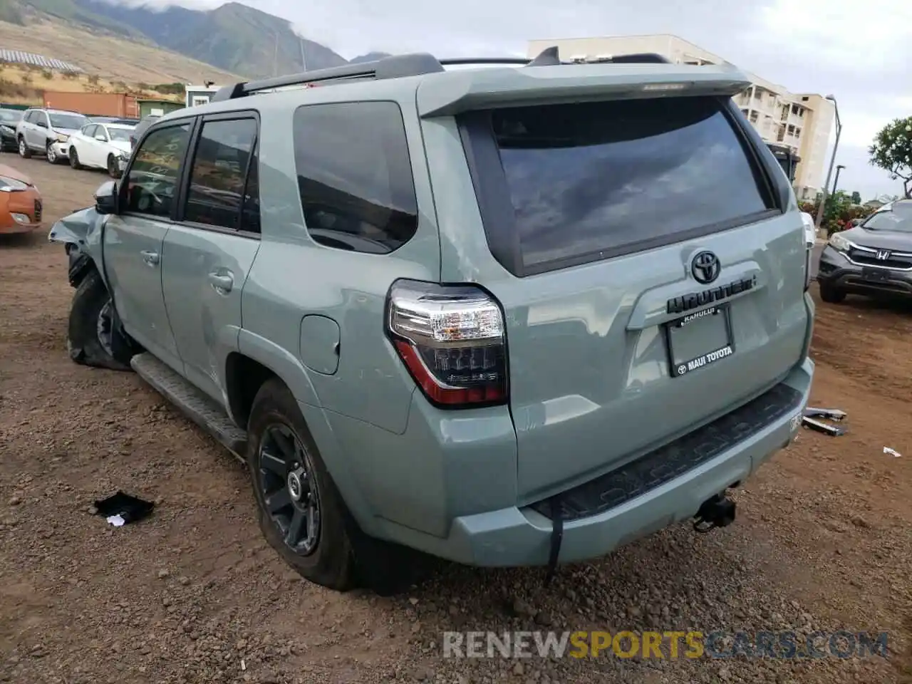 3 Photograph of a damaged car JTETU5JR4N6022224 TOYOTA 4RUNNER 2022