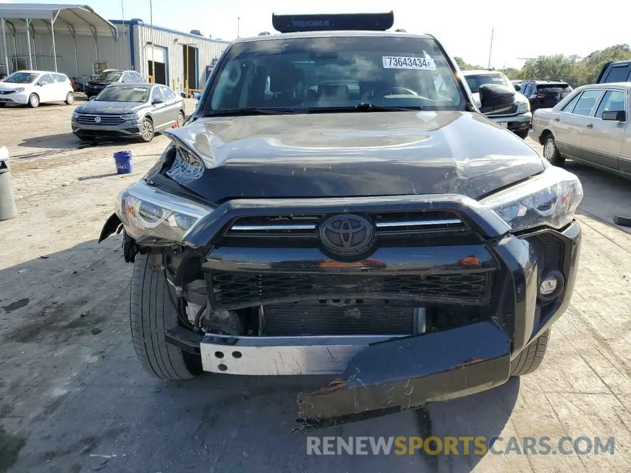5 Photograph of a damaged car JTETU5JR5N6019641 TOYOTA 4RUNNER 2022