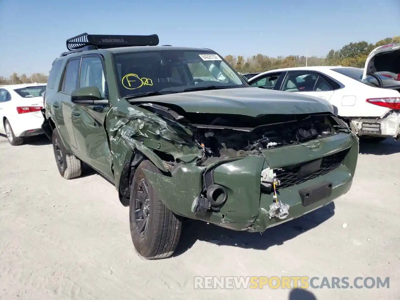 1 Photograph of a damaged car JTETU5JR7N5979212 TOYOTA 4RUNNER 2022