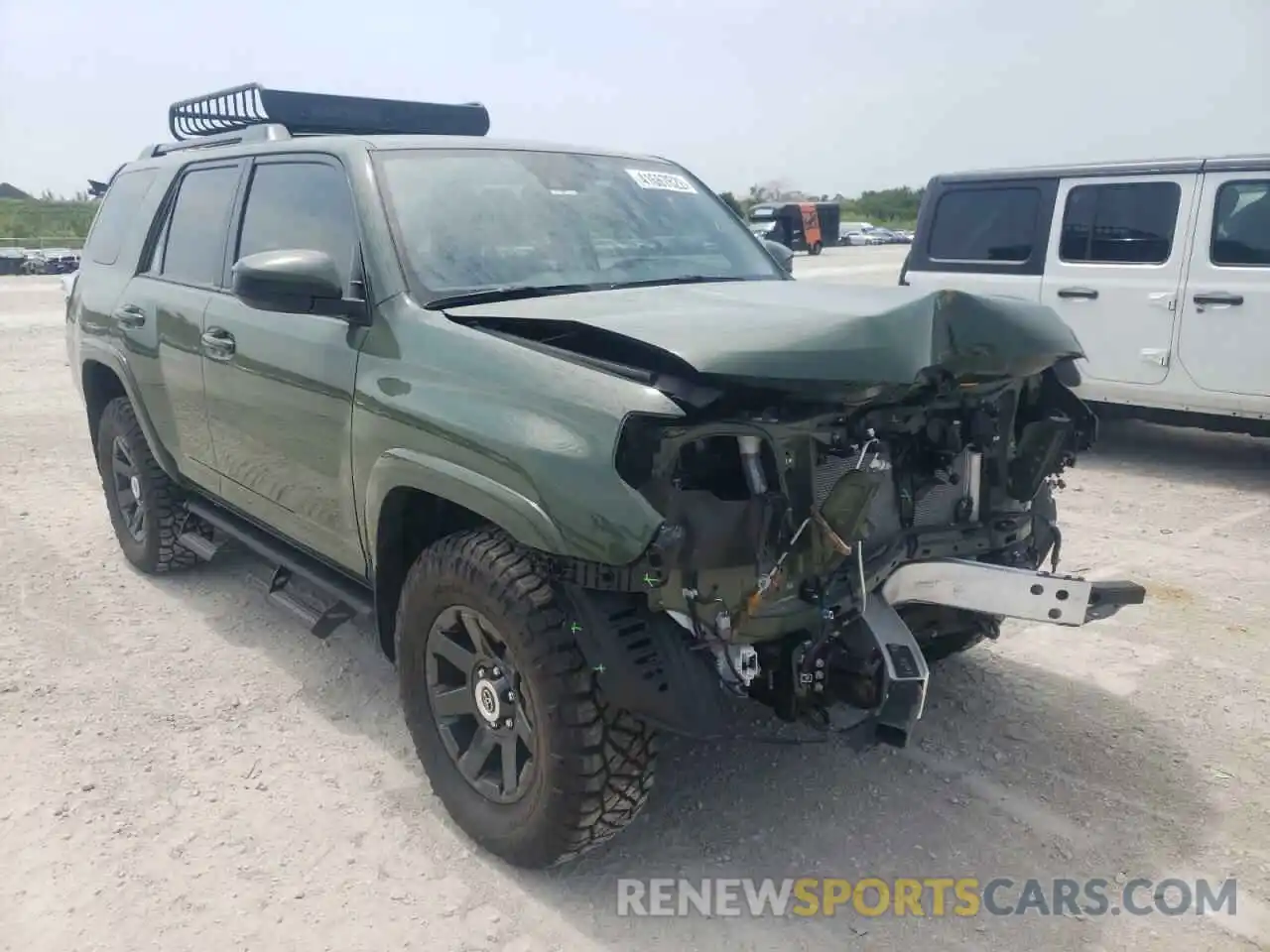 1 Photograph of a damaged car JTETU5JR9N5994360 TOYOTA 4RUNNER 2022