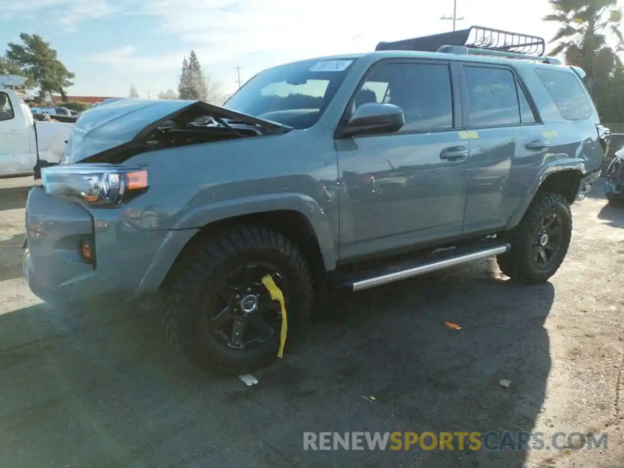 1 Photograph of a damaged car JTETU5JR9N6019299 TOYOTA 4RUNNER 2022