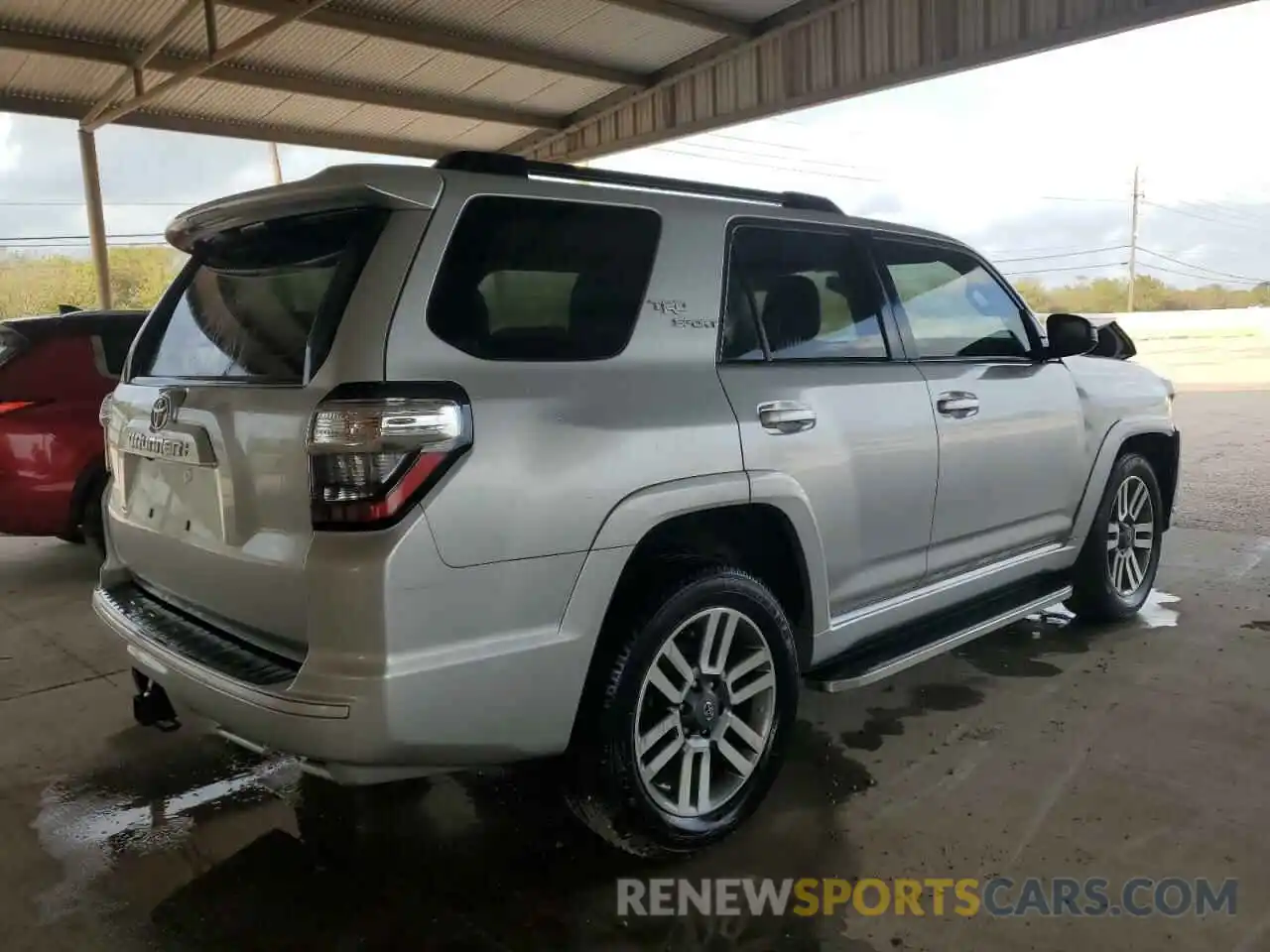 3 Photograph of a damaged car JTEAU5JR3P5291282 TOYOTA 4RUNNER 2023