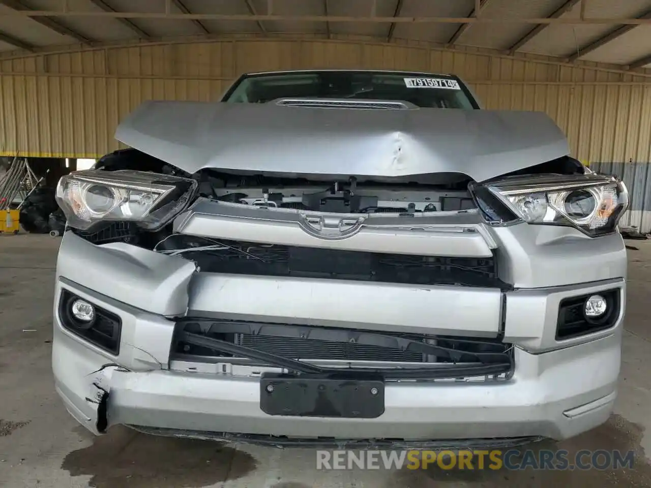 5 Photograph of a damaged car JTEAU5JR3P5291282 TOYOTA 4RUNNER 2023