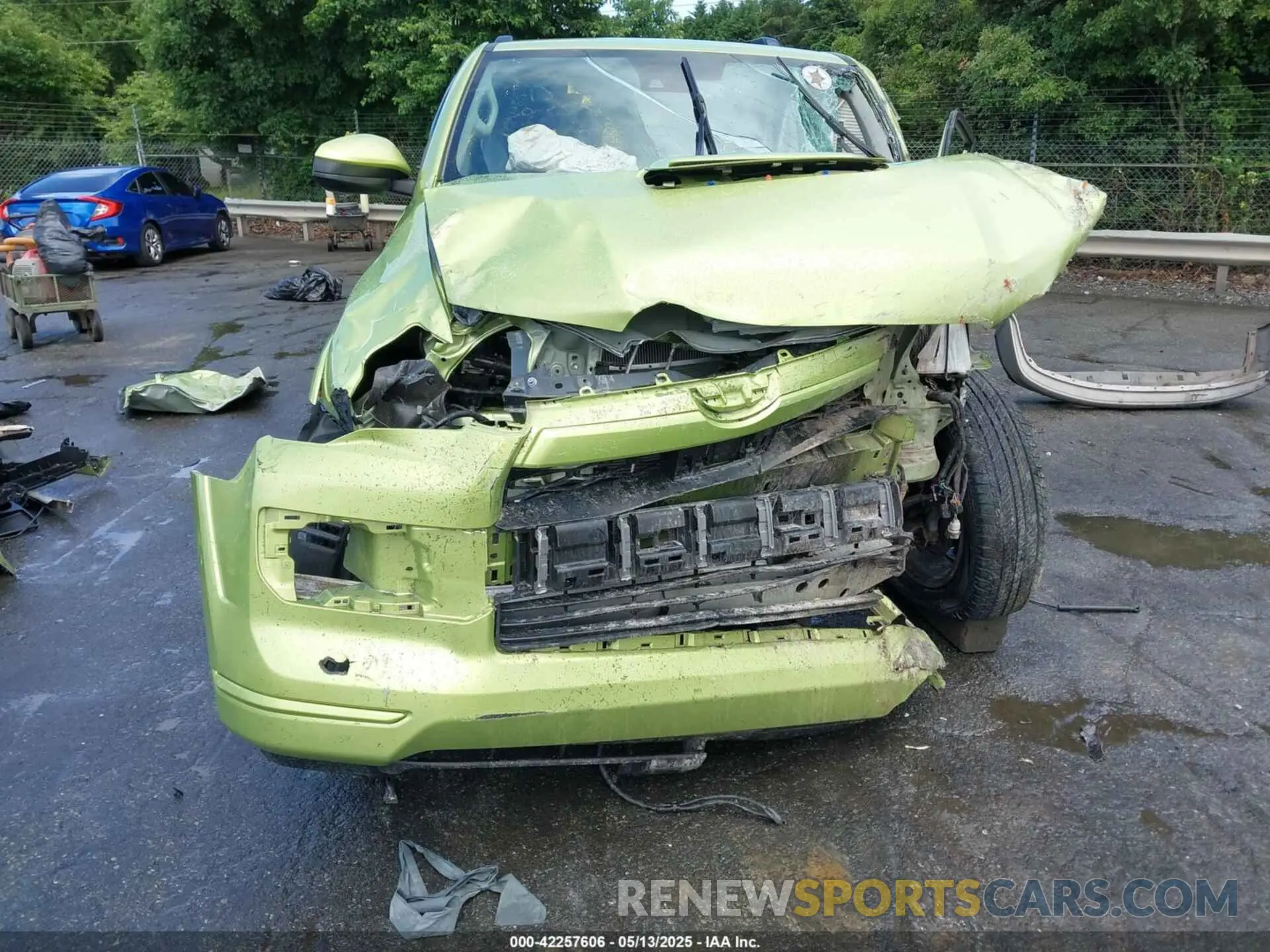 11 Photograph of a damaged car JTEAU5JR6P5281684 TOYOTA 4RUNNER 2023