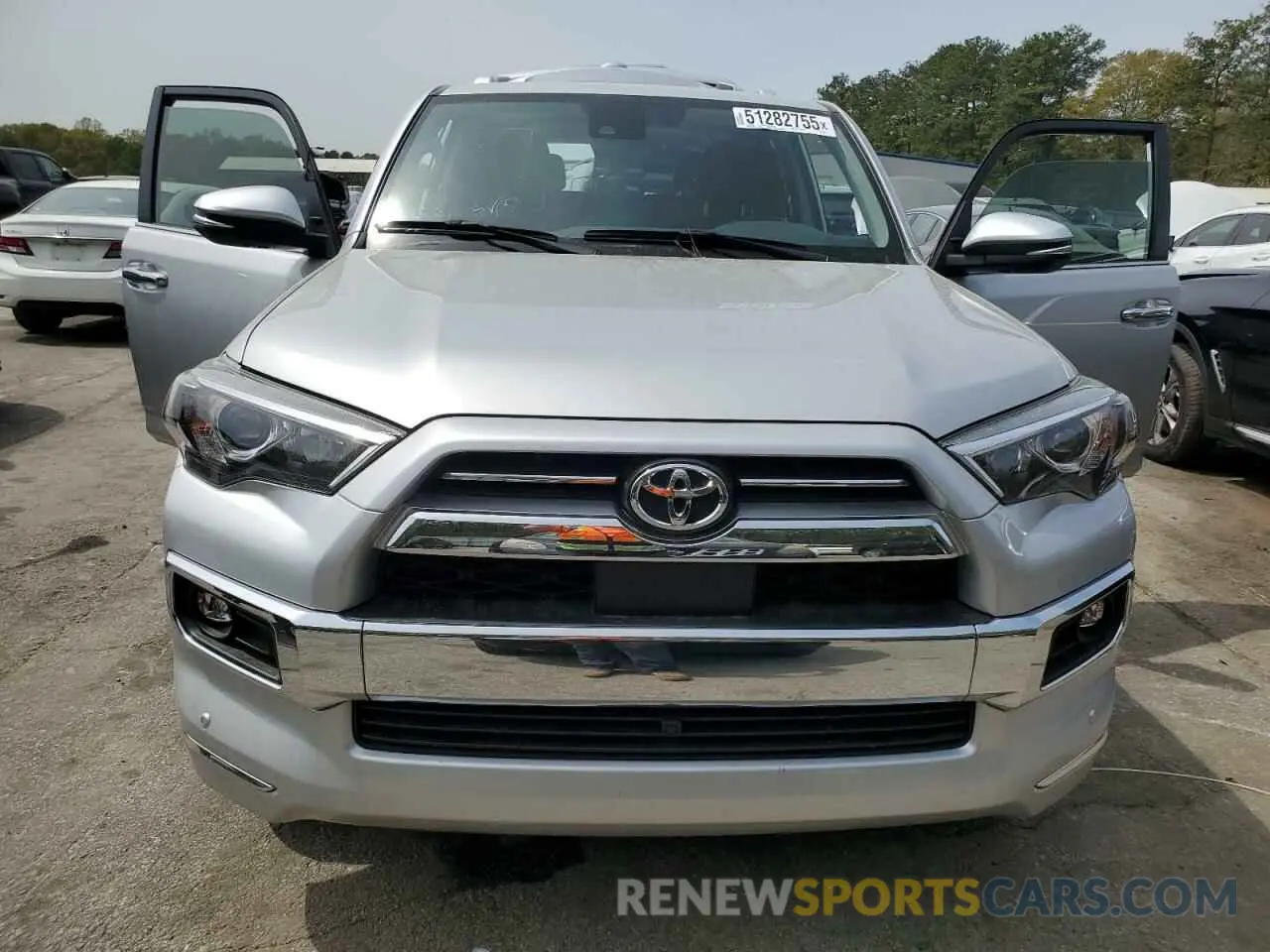 5 Photograph of a damaged car JTEDU5JR3P5290808 TOYOTA 4RUNNER 2023