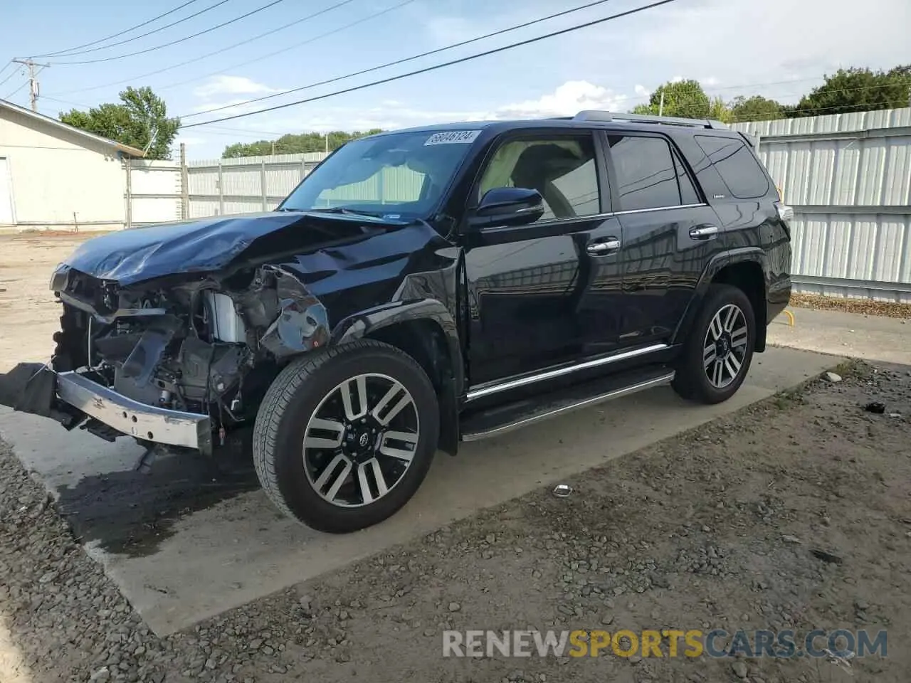 2 Photograph of a damaged car JTEDU5JR6P5292486 TOYOTA 4RUNNER 2023