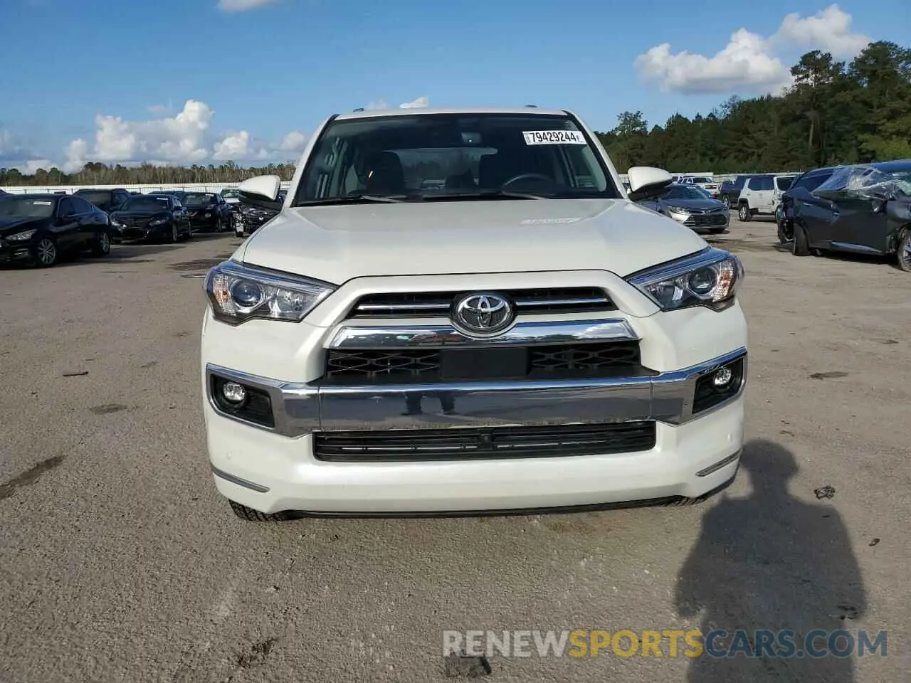 5 Photograph of a damaged car JTEDU5JR7P5293209 TOYOTA 4RUNNER 2023