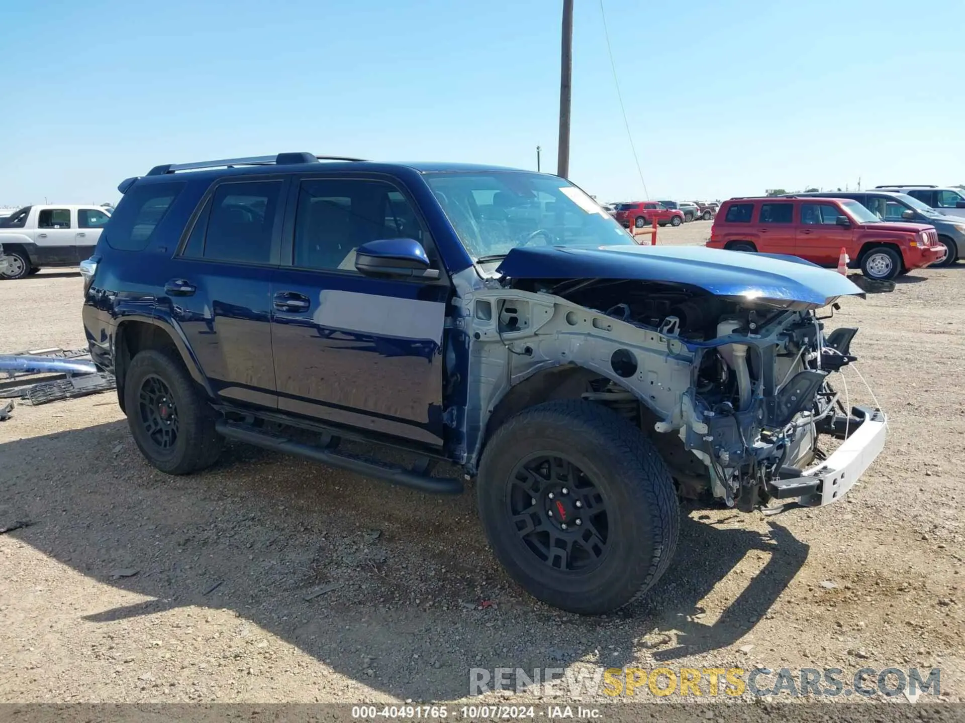 14 Photograph of a damaged car JTEEU5JR2P5292084 TOYOTA 4RUNNER 2023