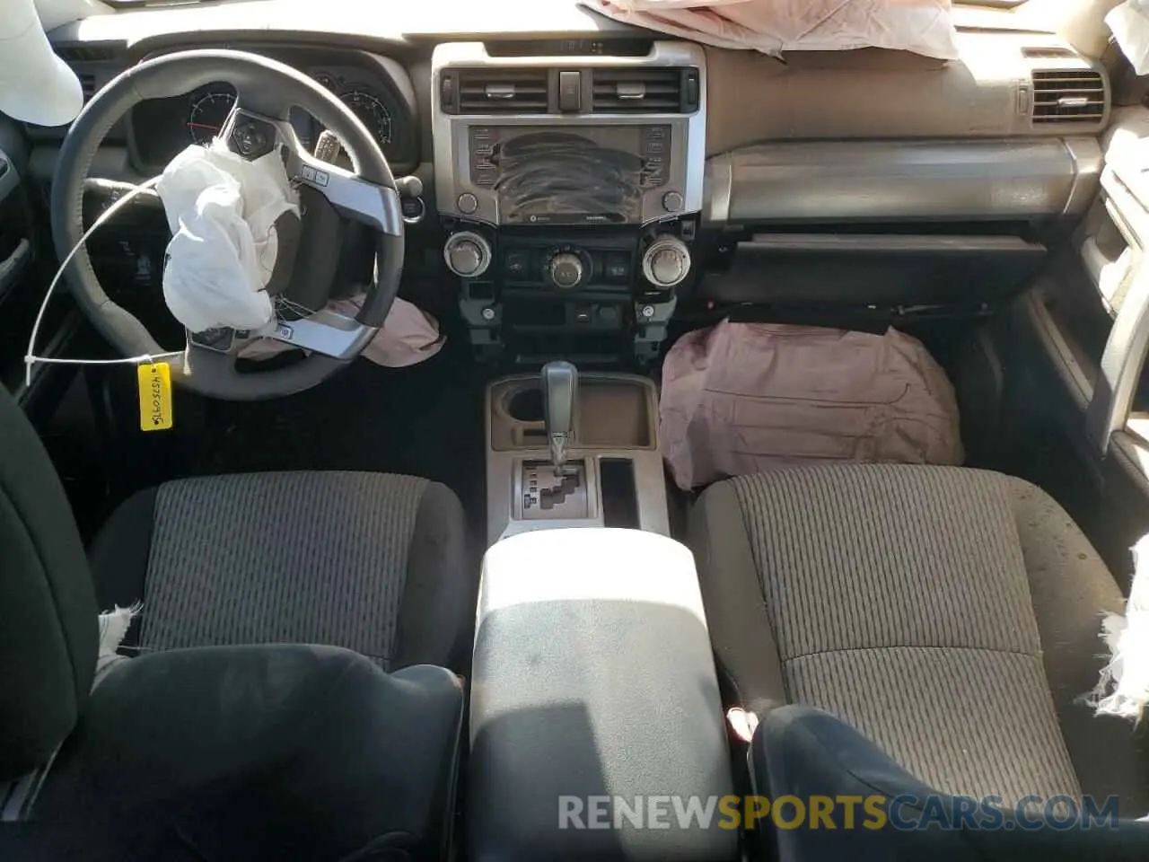 8 Photograph of a damaged car JTEEU5JR5P5300064 TOYOTA 4RUNNER 2023