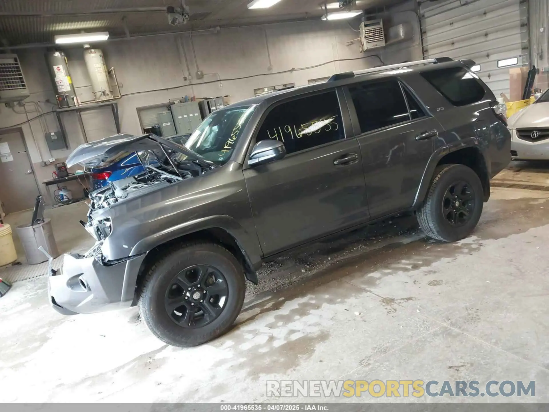 2 Photograph of a damaged car JTEEU5JR5P5300355 TOYOTA 4RUNNER 2023