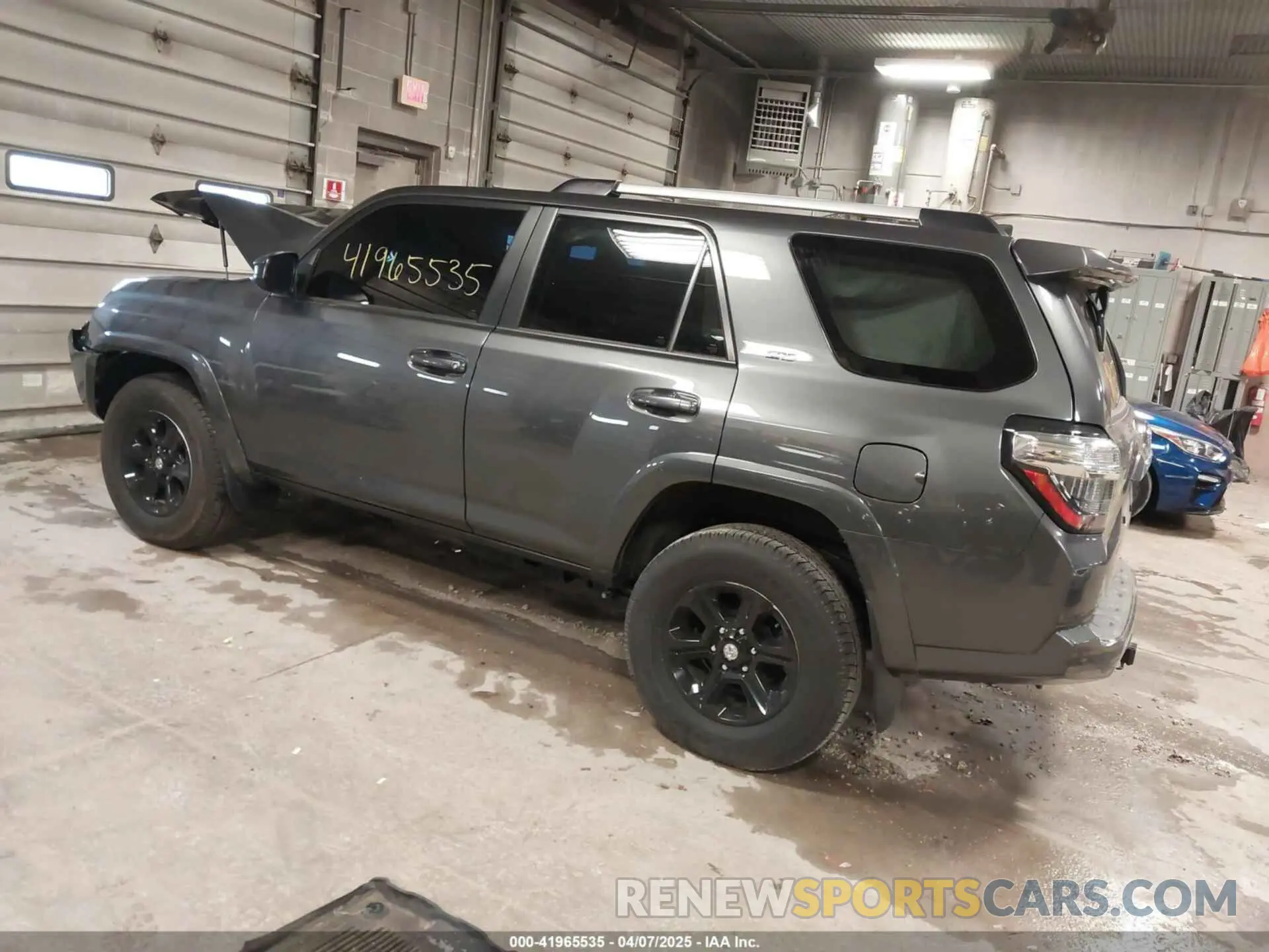 3 Photograph of a damaged car JTEEU5JR5P5300355 TOYOTA 4RUNNER 2023