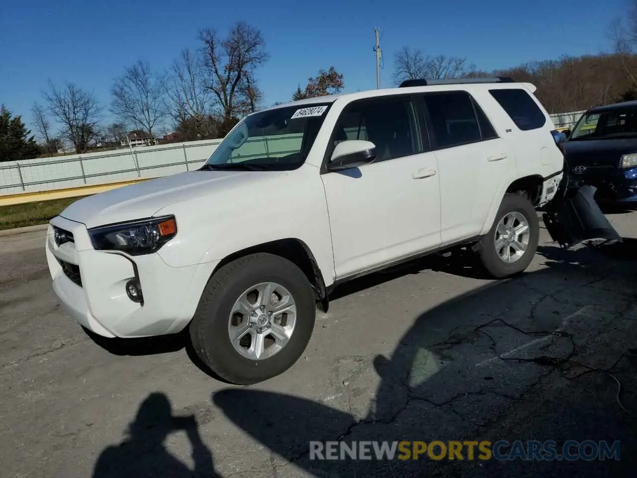 1 Photograph of a damaged car JTEEU5JR6P5304320 TOYOTA 4RUNNER 2023