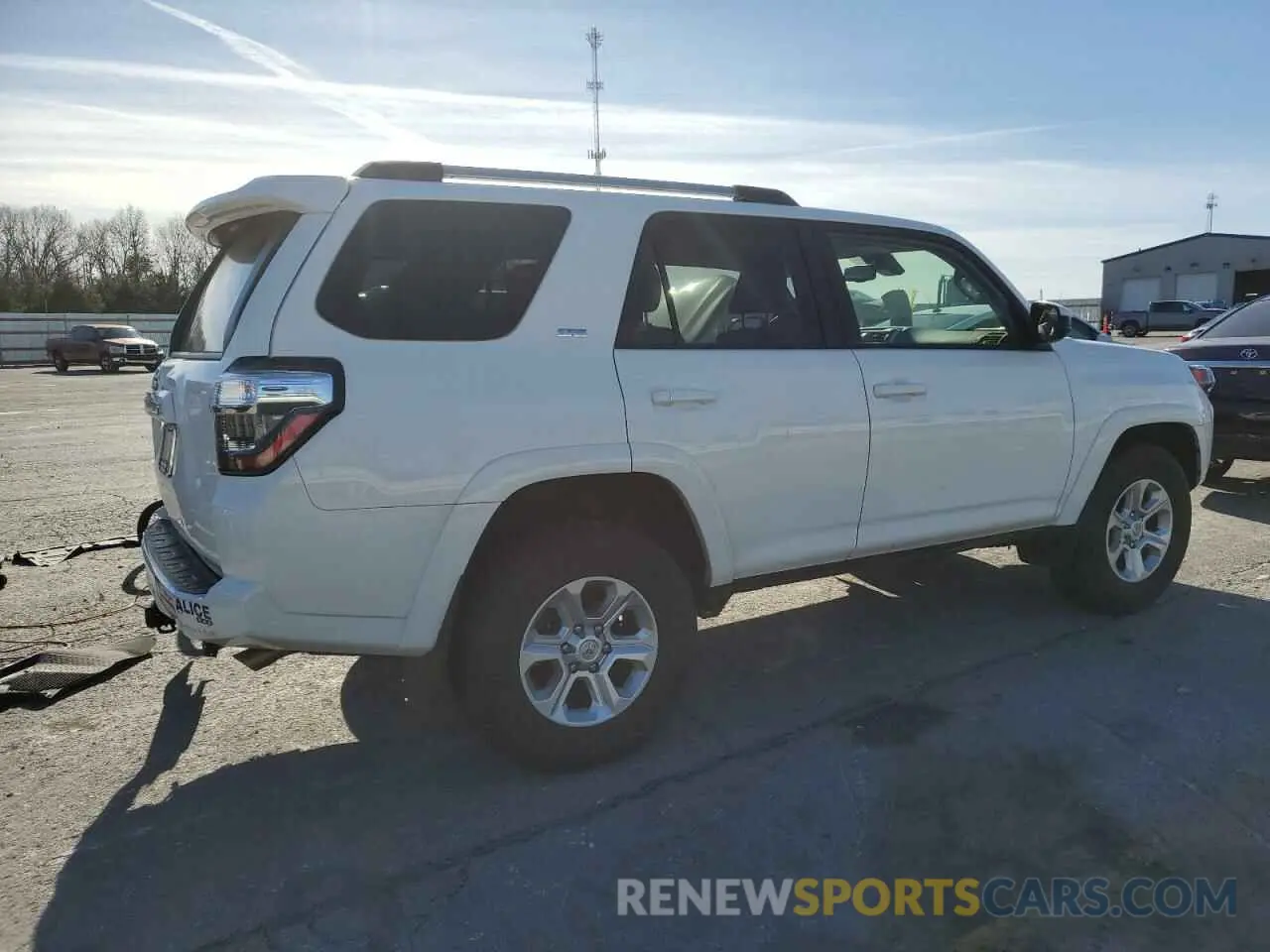 3 Photograph of a damaged car JTEEU5JR6P5304320 TOYOTA 4RUNNER 2023