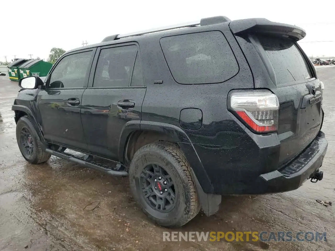 2 Photograph of a damaged car JTEEU5JR7P5280013 TOYOTA 4RUNNER 2023
