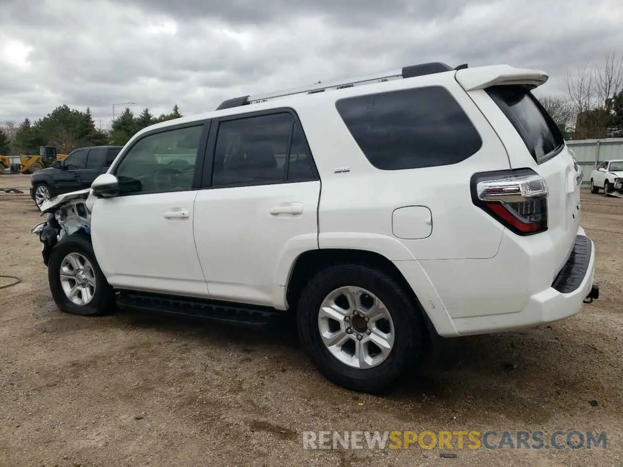 2 Photograph of a damaged car JTEEU5JR7P5297006 TOYOTA 4RUNNER 2023
