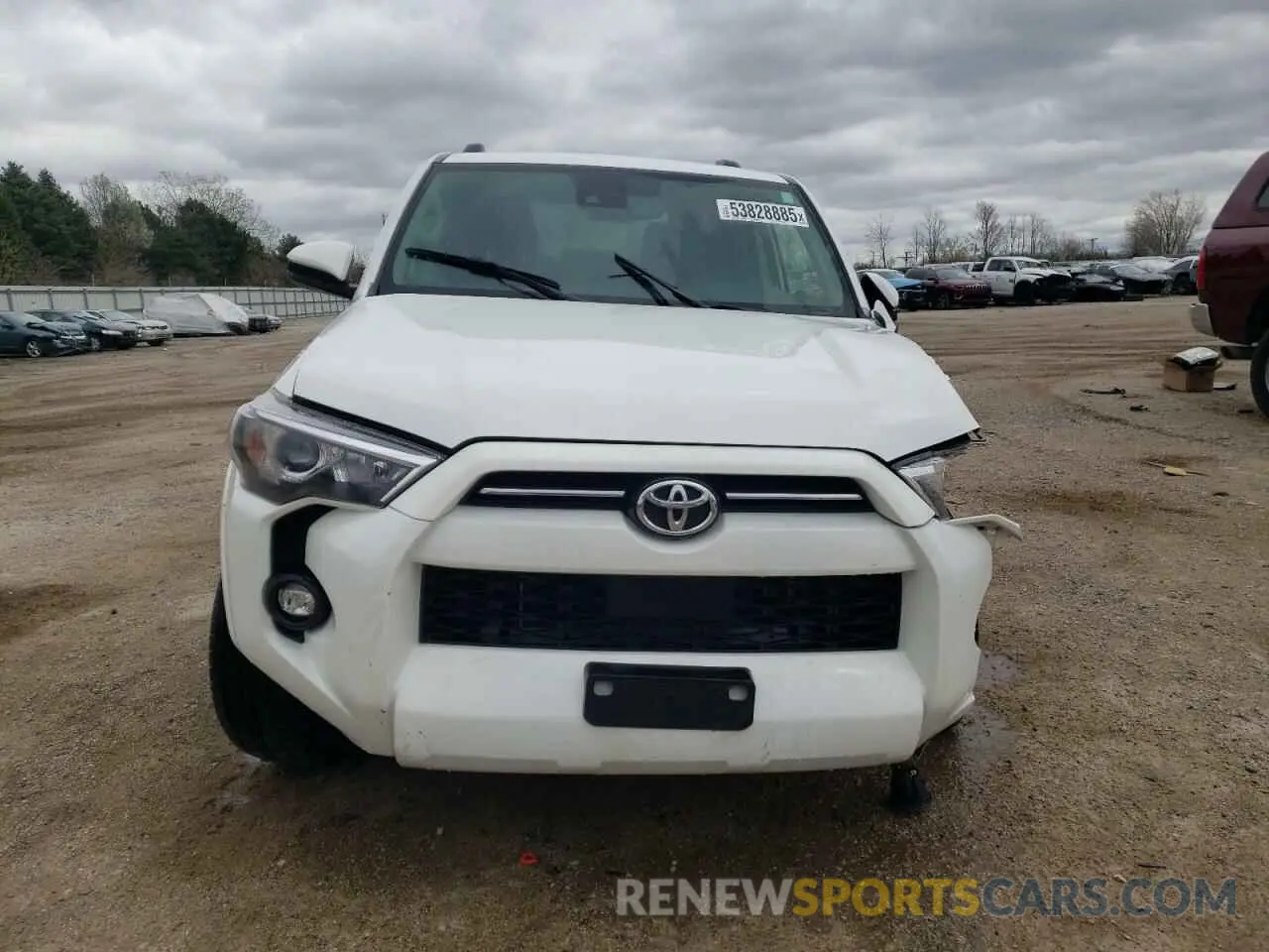 5 Photograph of a damaged car JTEEU5JR7P5297006 TOYOTA 4RUNNER 2023