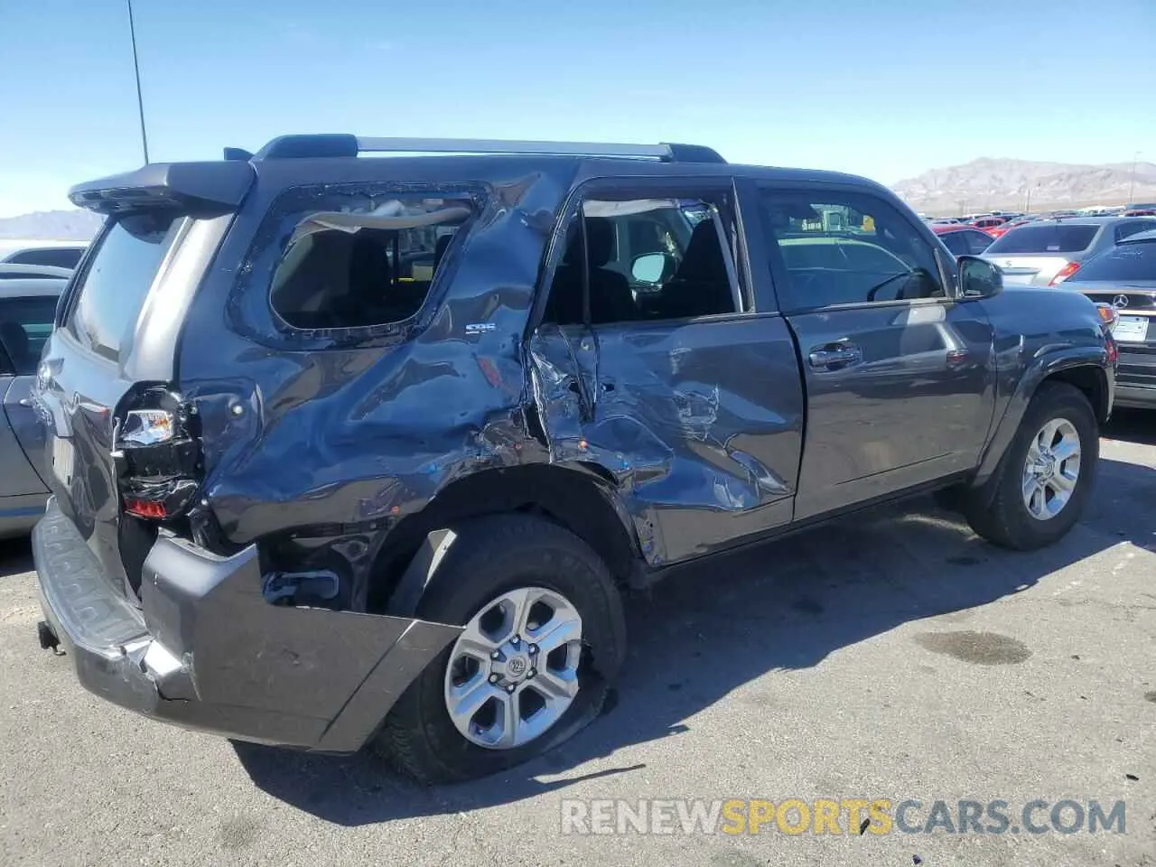 3 Photograph of a damaged car JTEEU5JR7P5301992 TOYOTA 4RUNNER 2023