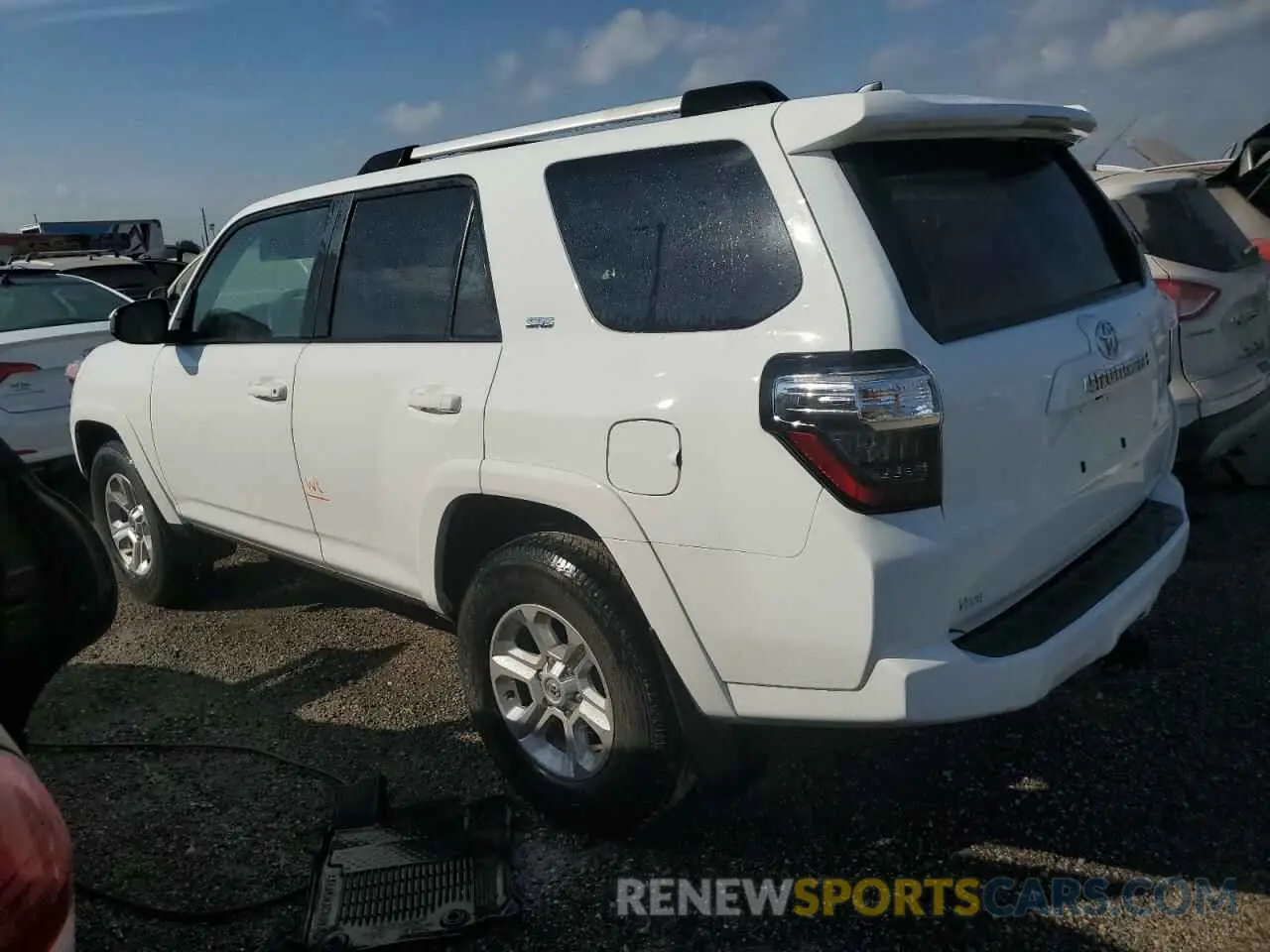 2 Photograph of a damaged car JTEEU5JR9P5293488 TOYOTA 4RUNNER 2023