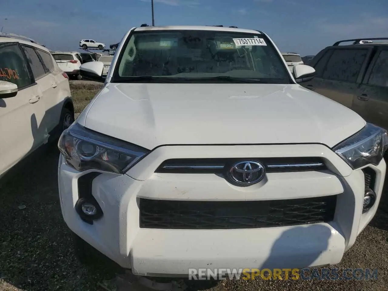 5 Photograph of a damaged car JTEEU5JR9P5293488 TOYOTA 4RUNNER 2023