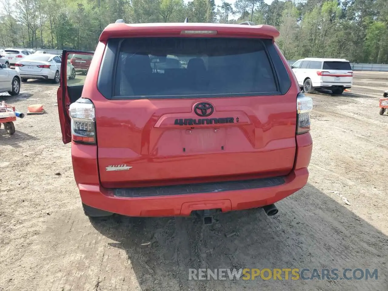6 Photograph of a damaged car JTEFU5JR1P5293263 TOYOTA 4RUNNER 2023