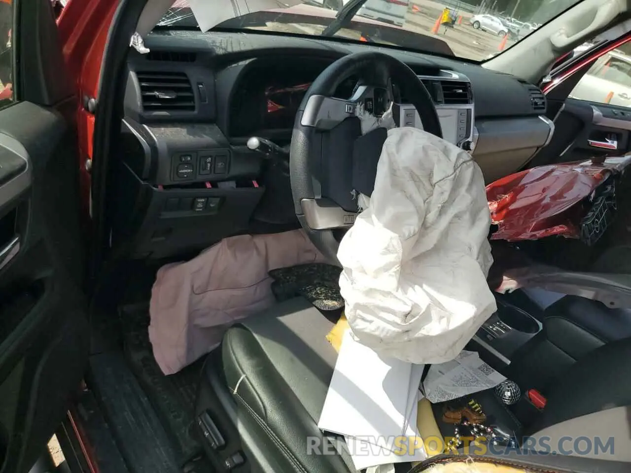8 Photograph of a damaged car JTEFU5JR1P5293263 TOYOTA 4RUNNER 2023