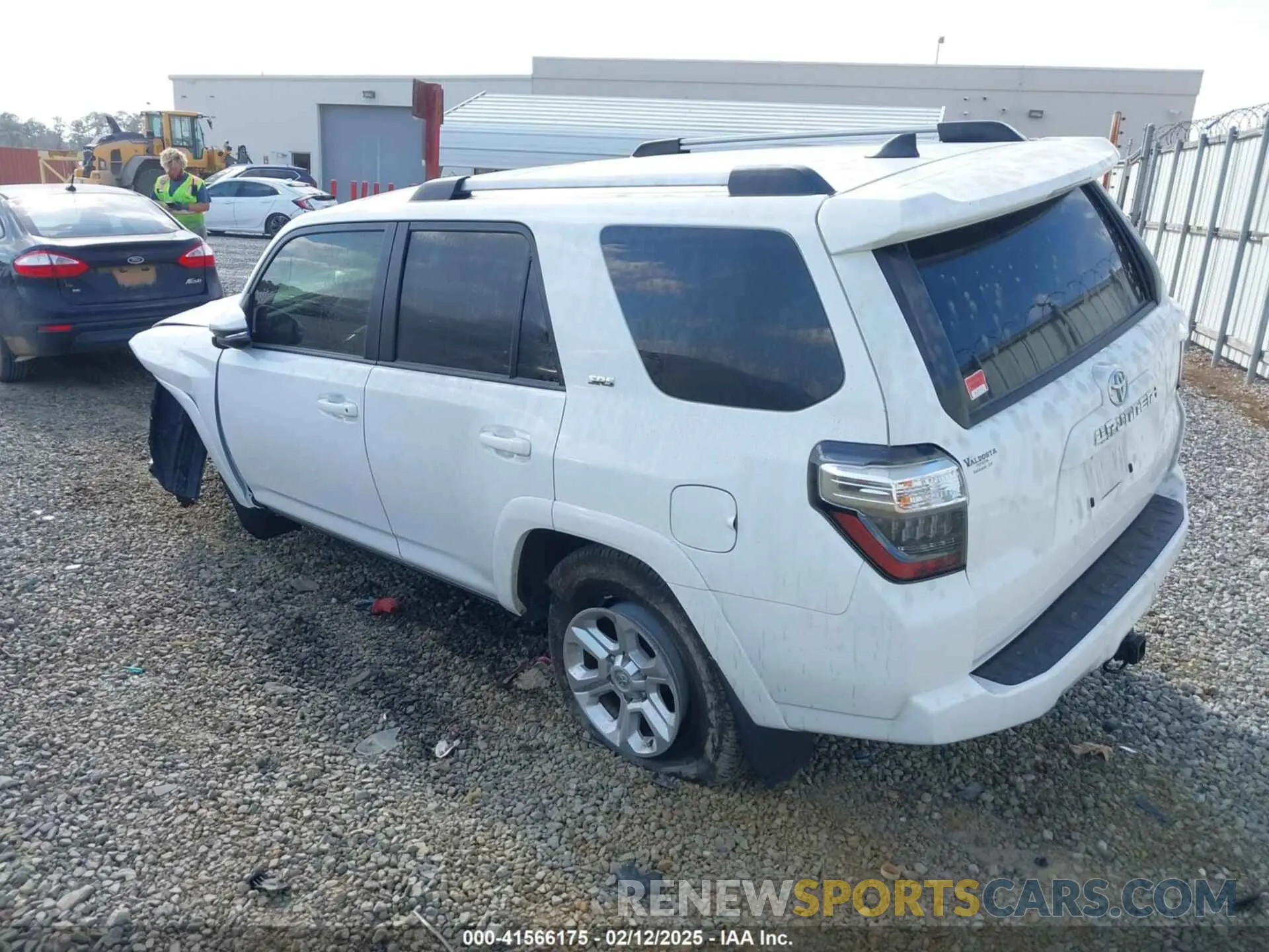 3 Photograph of a damaged car JTEFU5JR1P5293991 TOYOTA 4RUNNER 2023