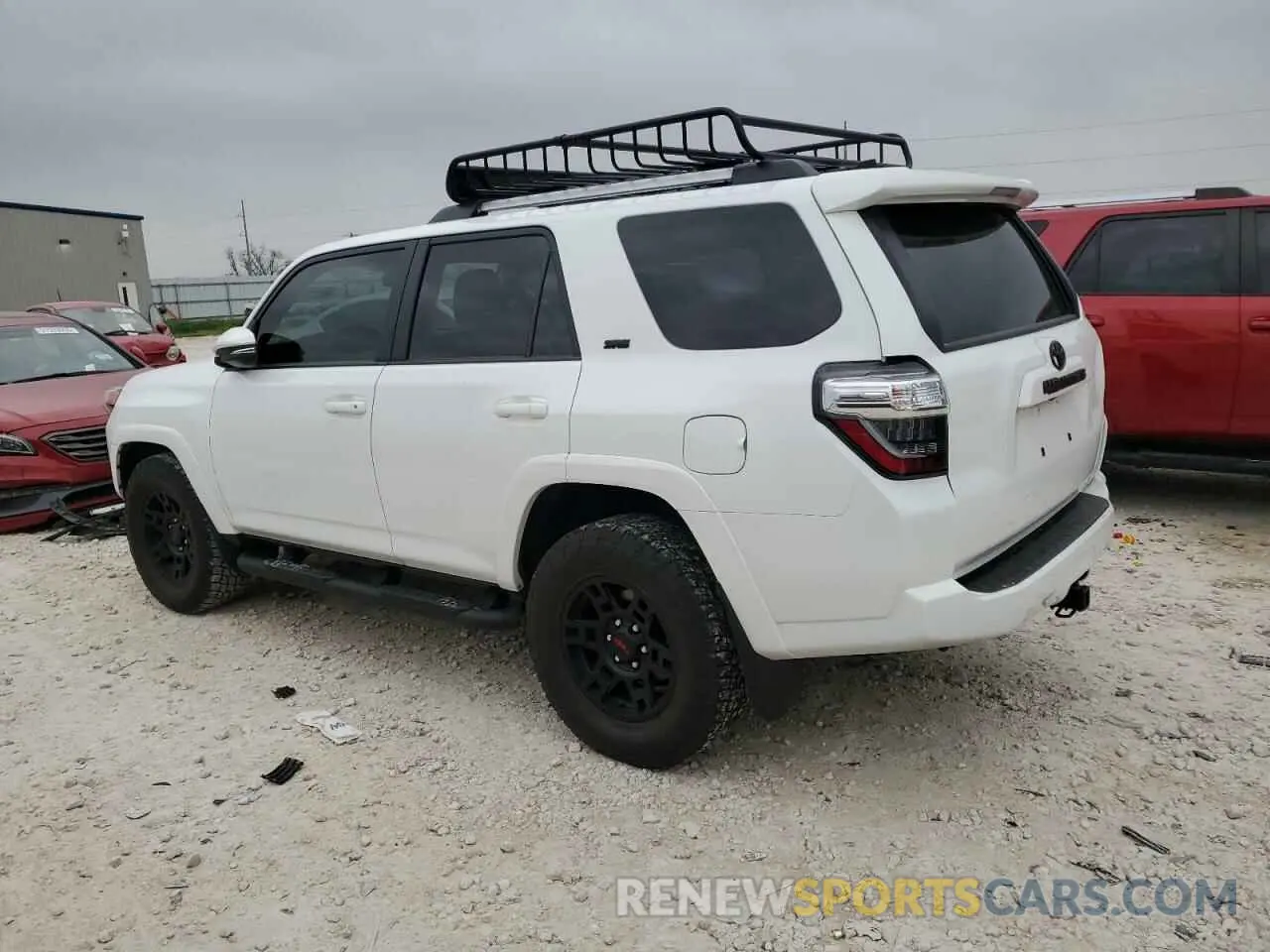 2 Photograph of a damaged car JTEFU5JR3P5298139 TOYOTA 4RUNNER 2023