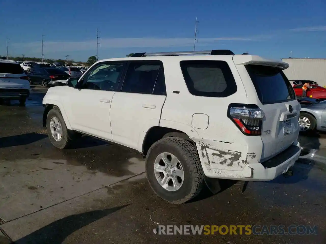 2 Photograph of a damaged car JTEFU5JR5P5284372 TOYOTA 4RUNNER 2023